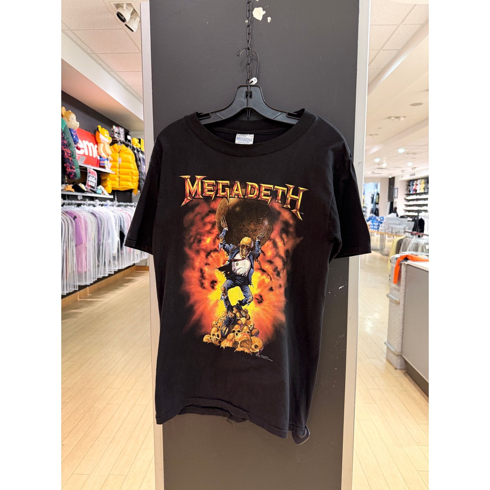 Brockum × Megadeth × Vintage Vintage Megadeth Brockum Anatomy of