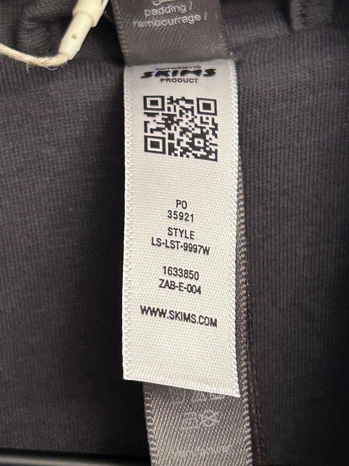 SKIMS SKIMS Cotton Duvet Robe Onyx Size L/XL New with tags Ash Size XL / US 12-14 / IT 48-50 - 5 Thumbnail
