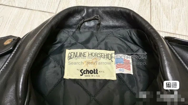 Schott Schott Leather coat Size US S / EU 44-46 / 1 - 3 Thumbnail