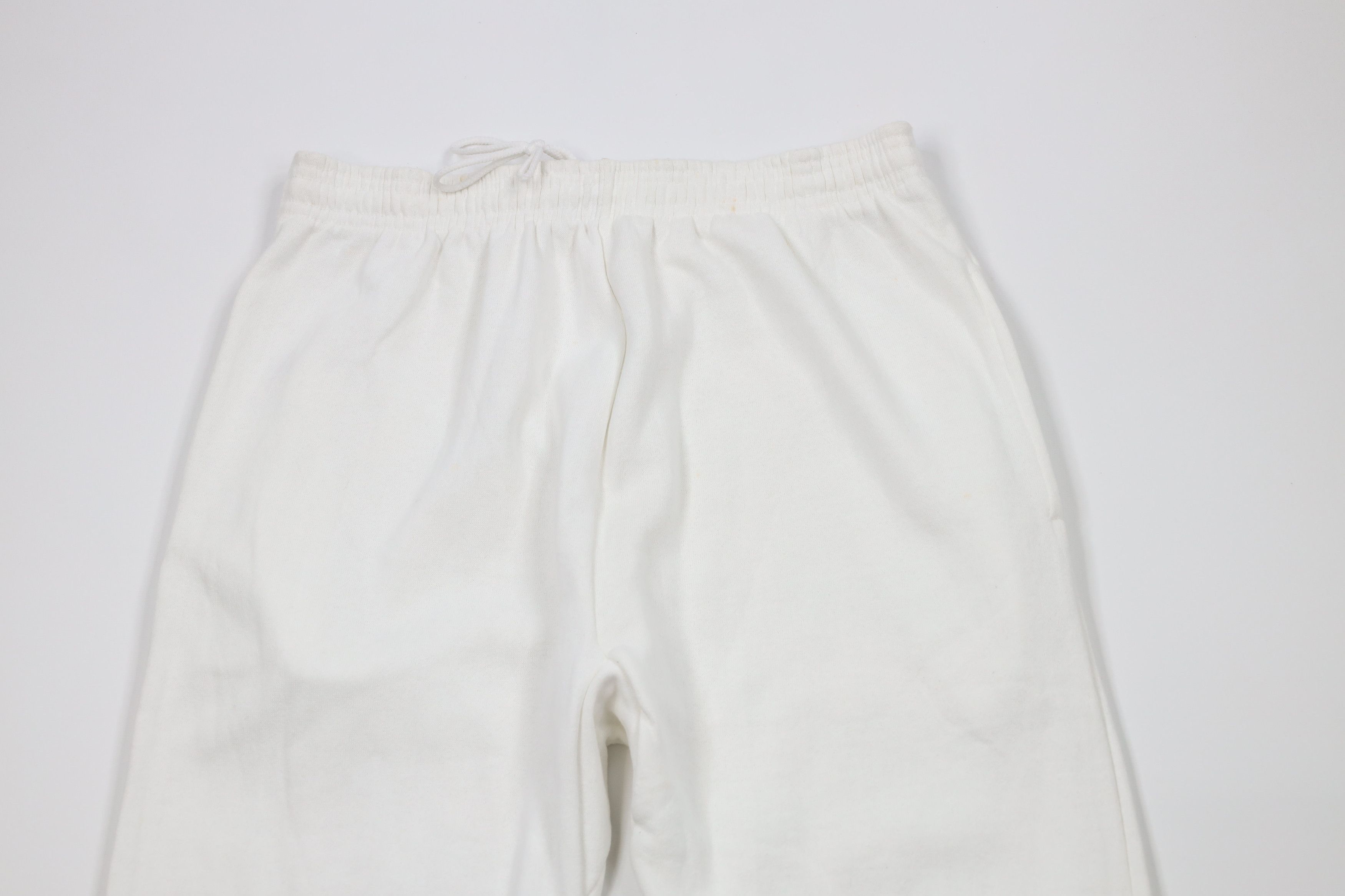 Vintage Vintage 80s 90s Streetwear Sweatpants Joggers White USA Size US 36 / EU 52 - 2 Thumbnail