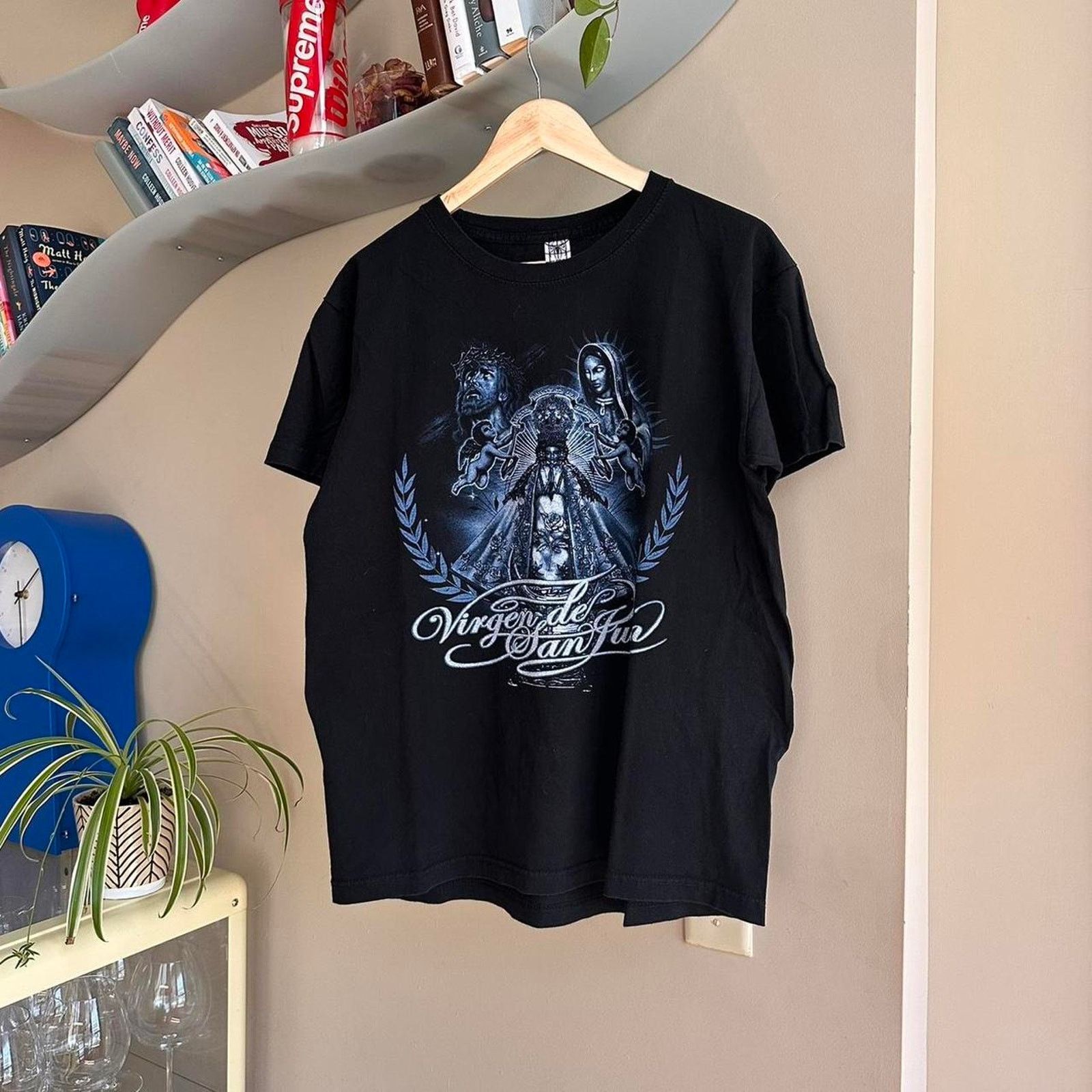 God's Masterful Children × Vintage Vintage Virgin Mary Jesus Shirt Size US L / EU 52-54 / 3 - 1 Thumbnail