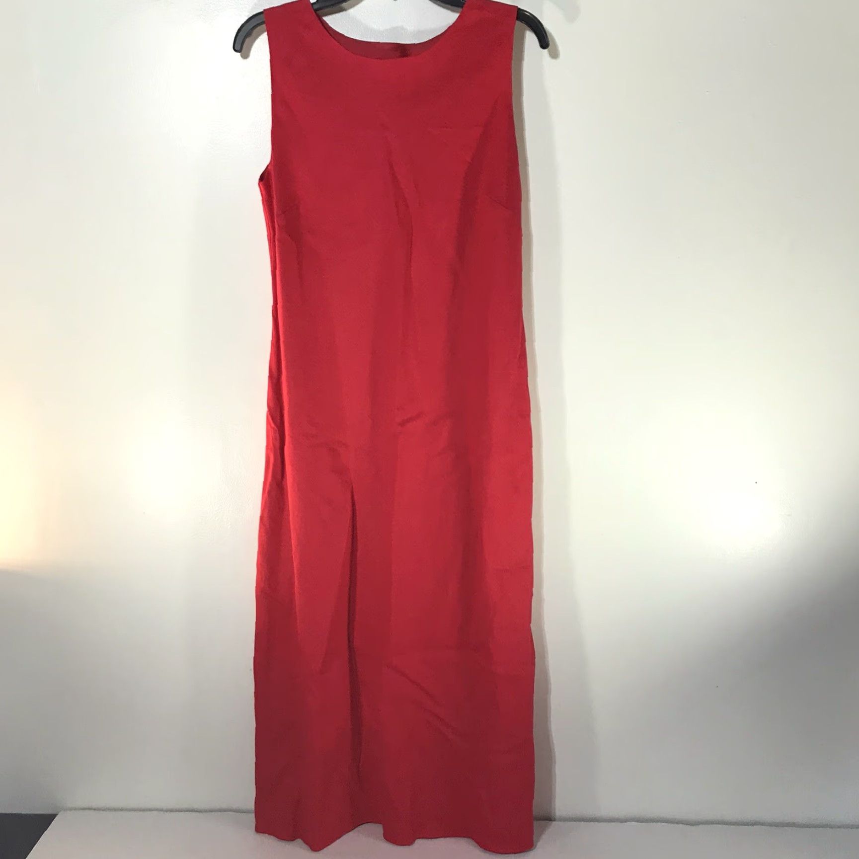 Vintage VINTAGE Jessica Howard Red 2-Piece Suit Set Women’s Size 10 Maxi Dress With Matching Jacket Fall Summer Dressy Size L / US 10 / IT 46 - 3 Thumbnail