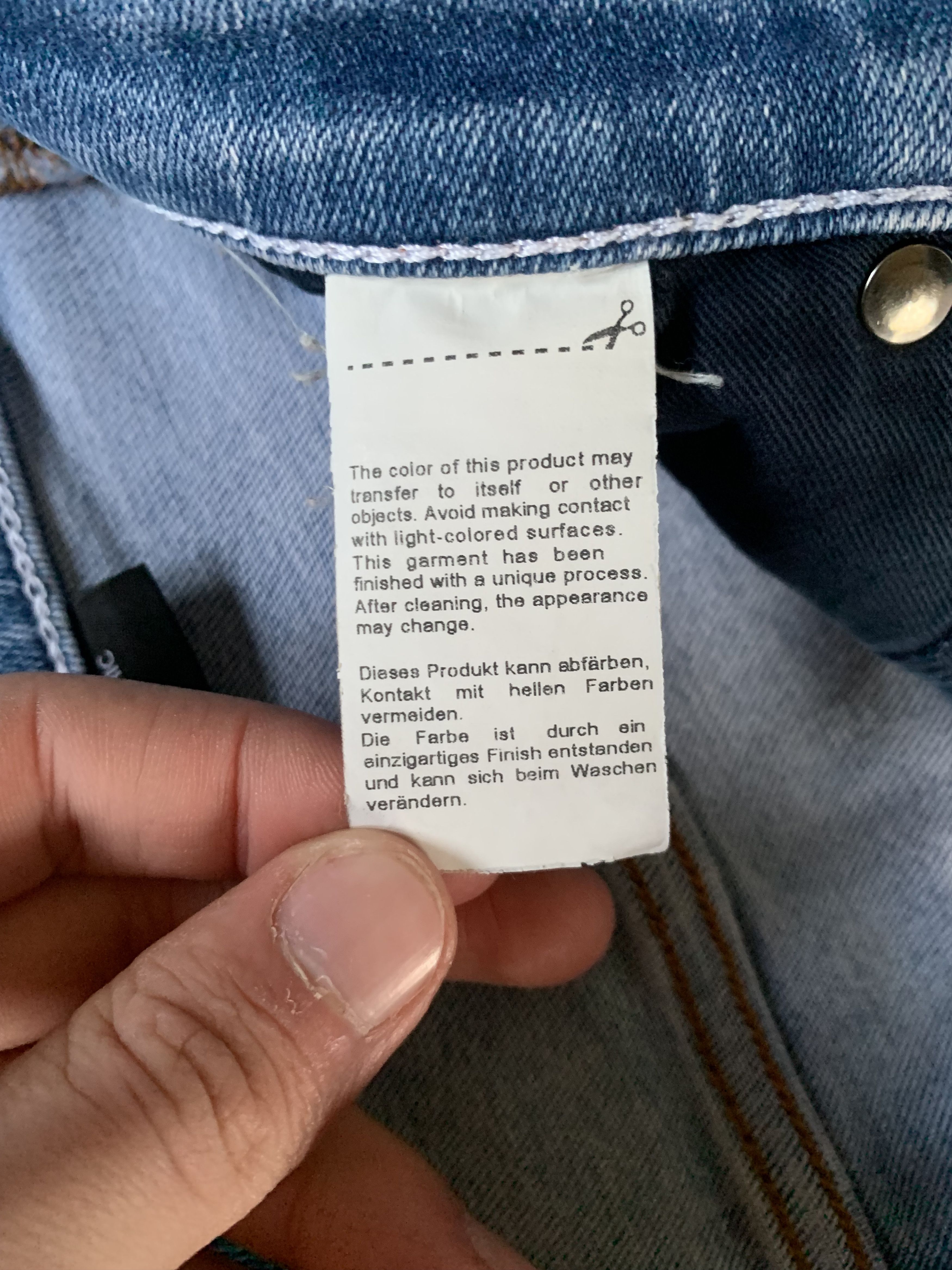 Hugo Boss Hugo Boss Candiani Denim Light Blue Stretch Jeans Size US 32 / EU 48 - 10 Thumbnail