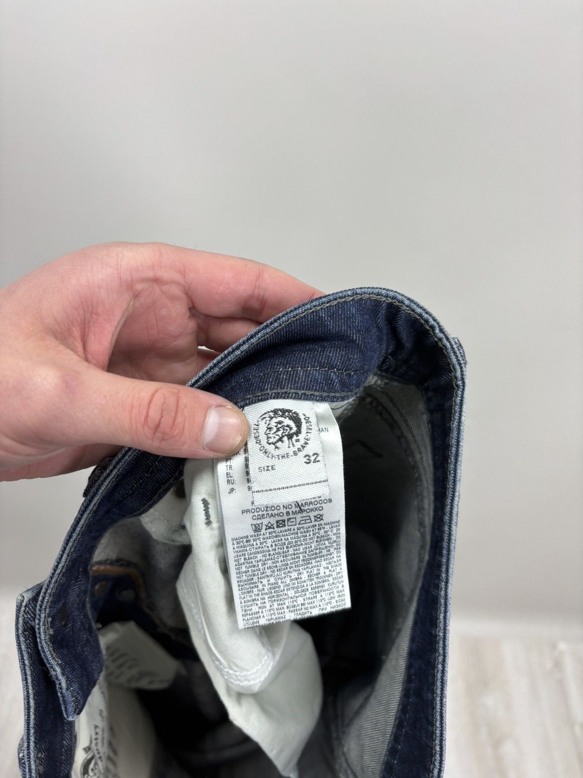 Diesel Mens jeans Diesel Size 32 Color Blue Size US 32 / EU 48 - 8 Thumbnail