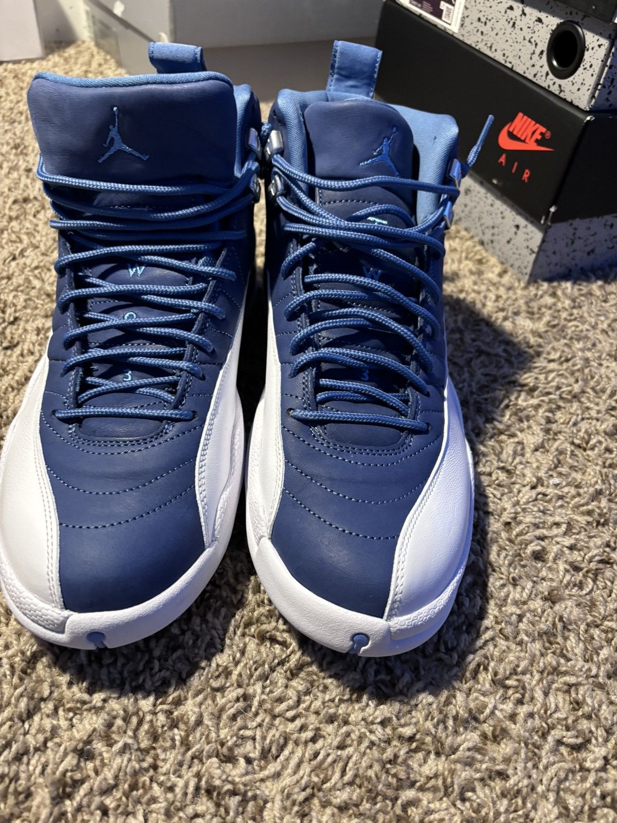Jordan Brand × Nike Jordan 12 retro indigo Size US 12 / EU 45 - 1 Thumbnail