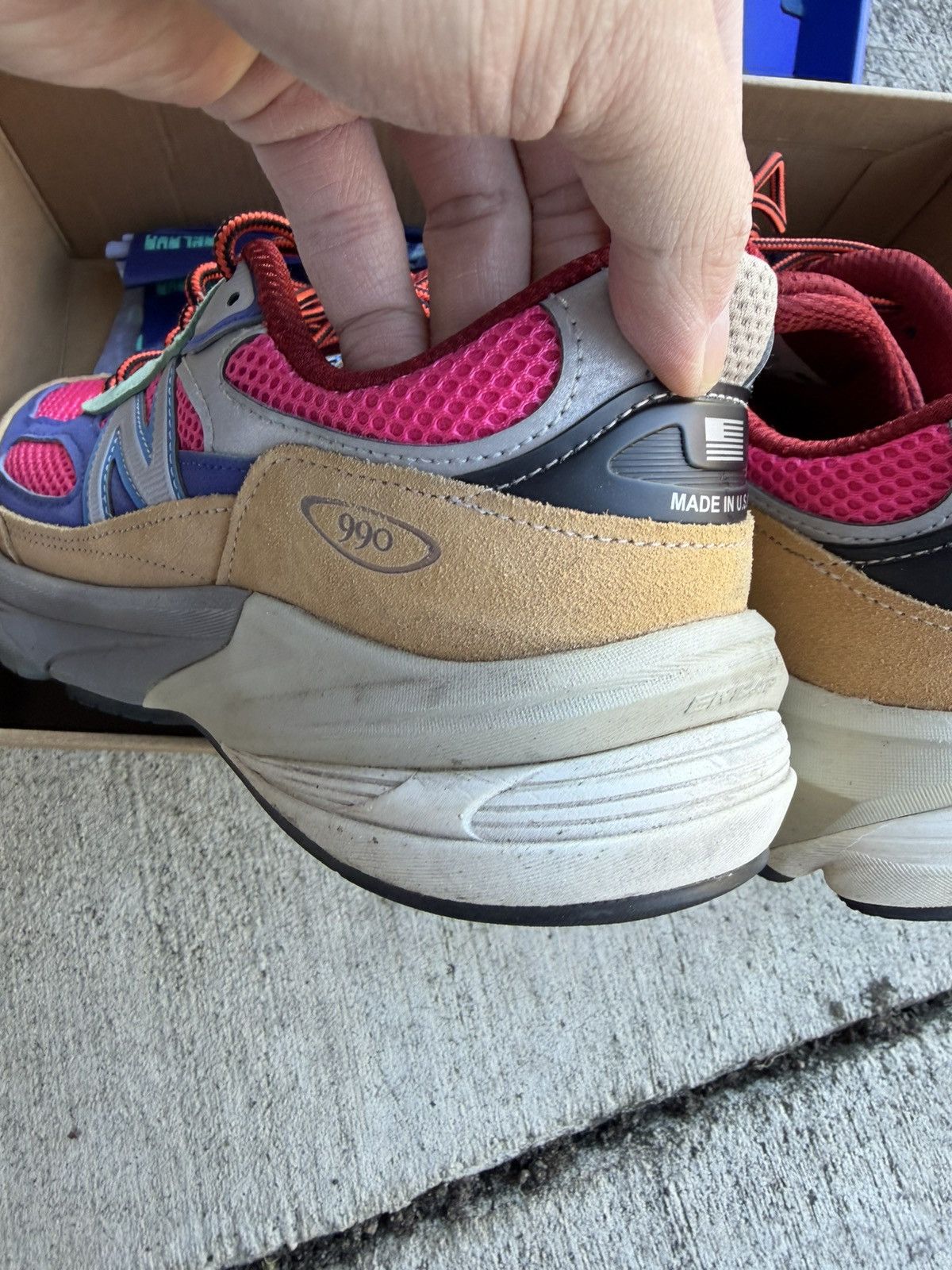 Action Bronson × New Balance Action Bronson New Balance 990v6 Ainozama Size US 7.5 / EU 40-41 - 9 Thumbnail