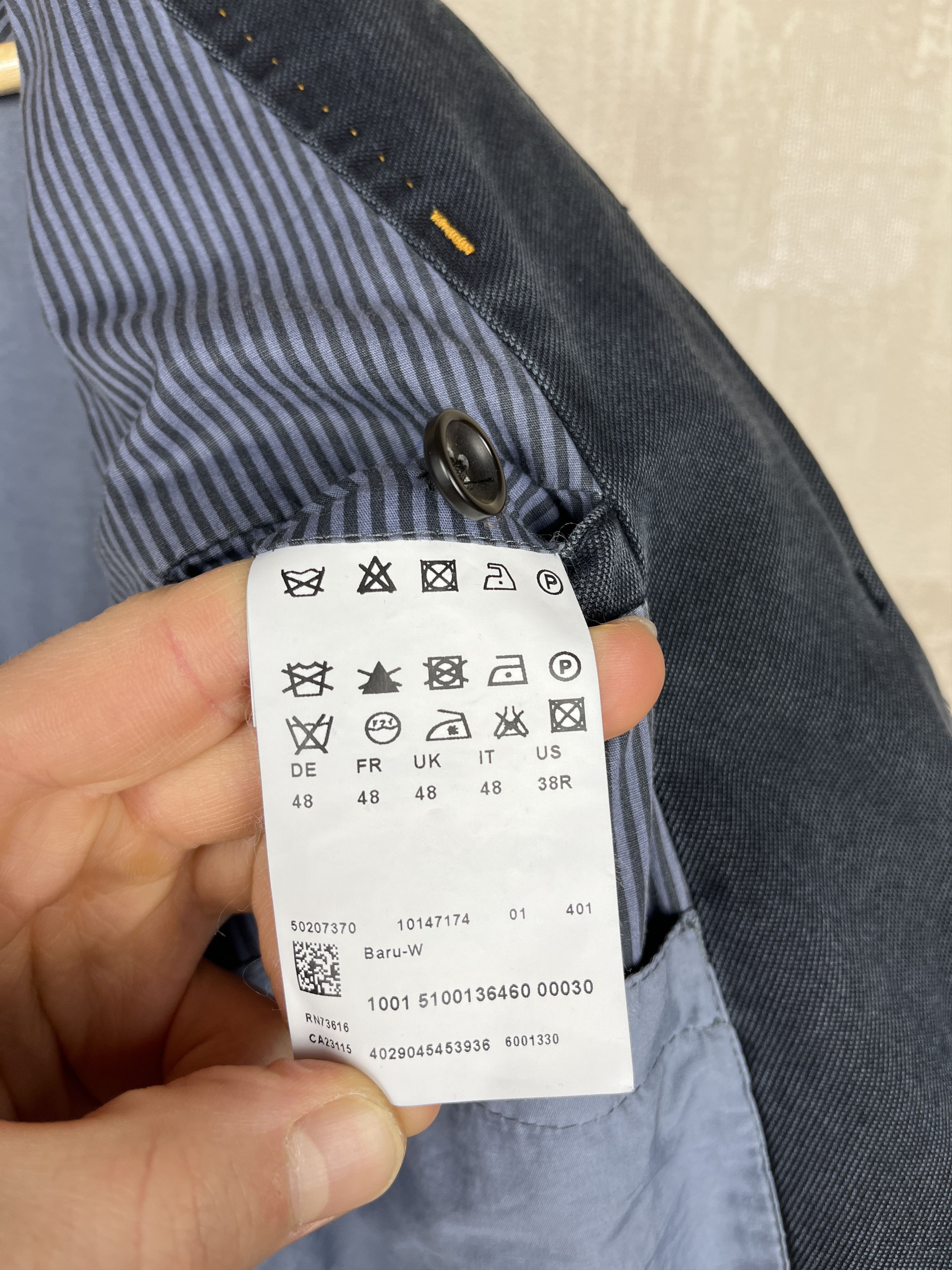 Hugo Boss Hugo Boss Orange Baru-W Blazer Size IT 48, UK 48, US 38R Size US M / EU 48-50 / 2 - 14 Thumbnail