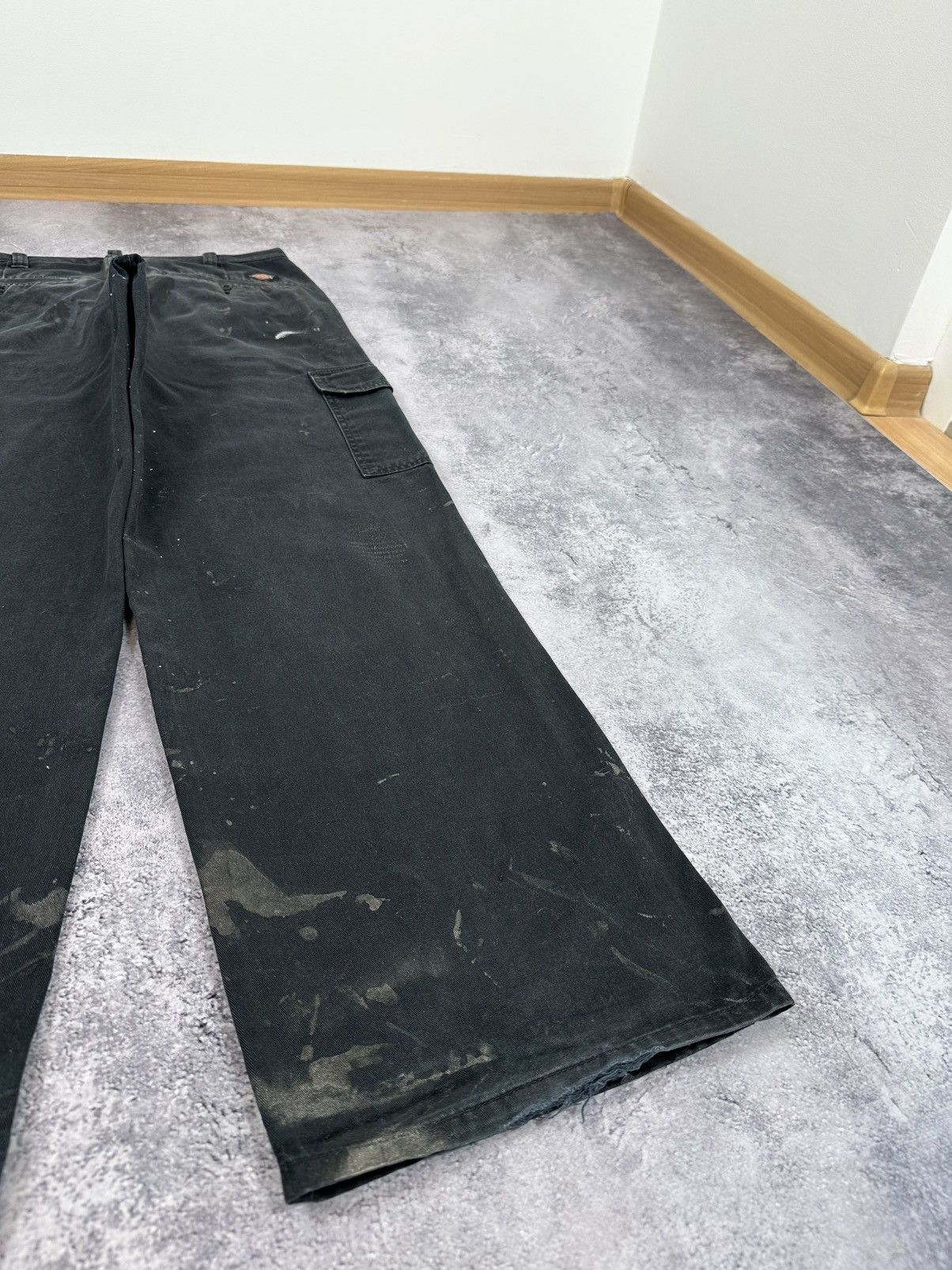 Dickies Vintage Dickies Cargo Distressed Baggy USA Faded Work Pants Size US 32 / EU 48 - 4 Thumbnail