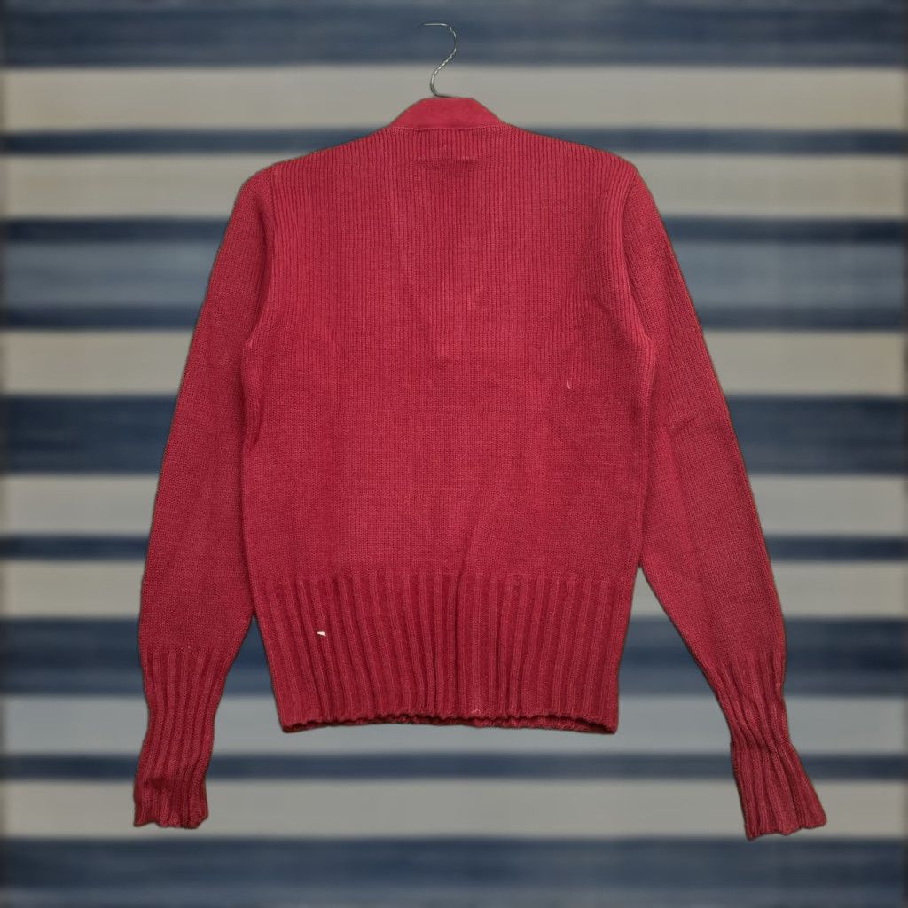 Vintage VINTAGE Sand Knit Letterman Sweater Shirt Mens S 1950s Red Wool 100%SN High School College Size US S / EU 44-46 / 1 - 1 Thumbnail