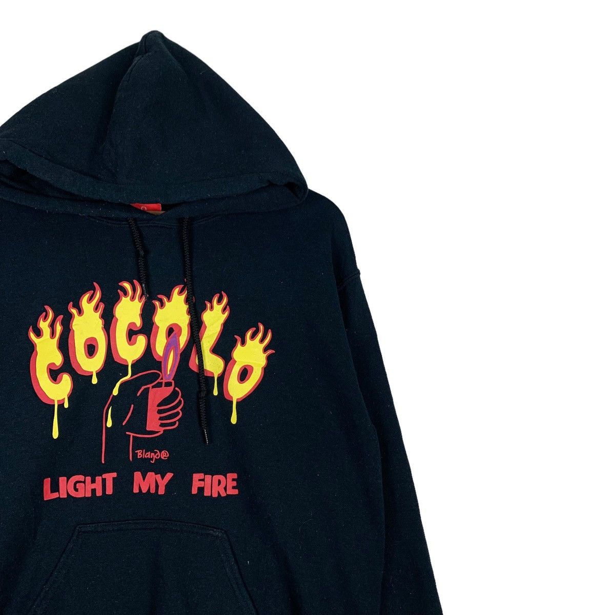 Japanese Brand COCOLO BLAND Big Logo Graphic Pullover Hoodies #0703-C32 Size US S / EU 44-46 / 1 - 6 Thumbnail