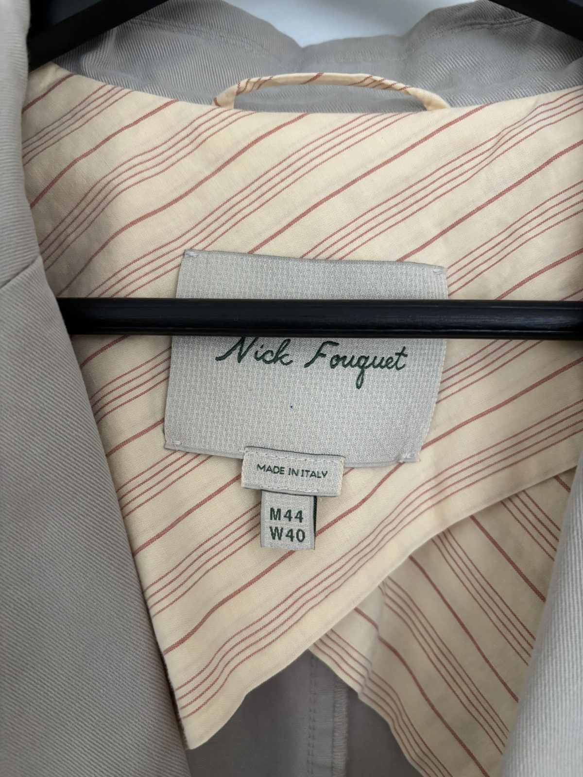 Nick Fouquet Nick Fouquet Embroidered Detailed Blazer Size 44S - 4 Thumbnail