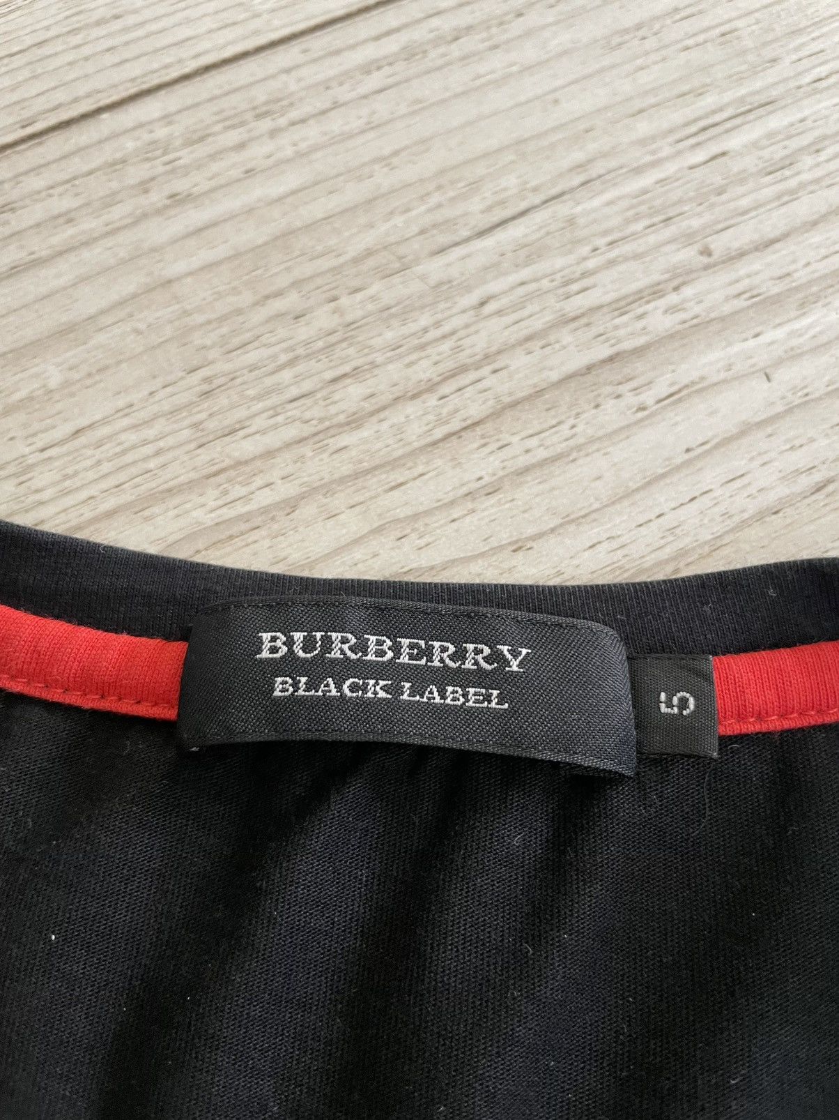 Black Label × Burberry × Vintage Burberry Black Label T Shirt Size US M / EU 48-50 / 2 - 11 Thumbnail