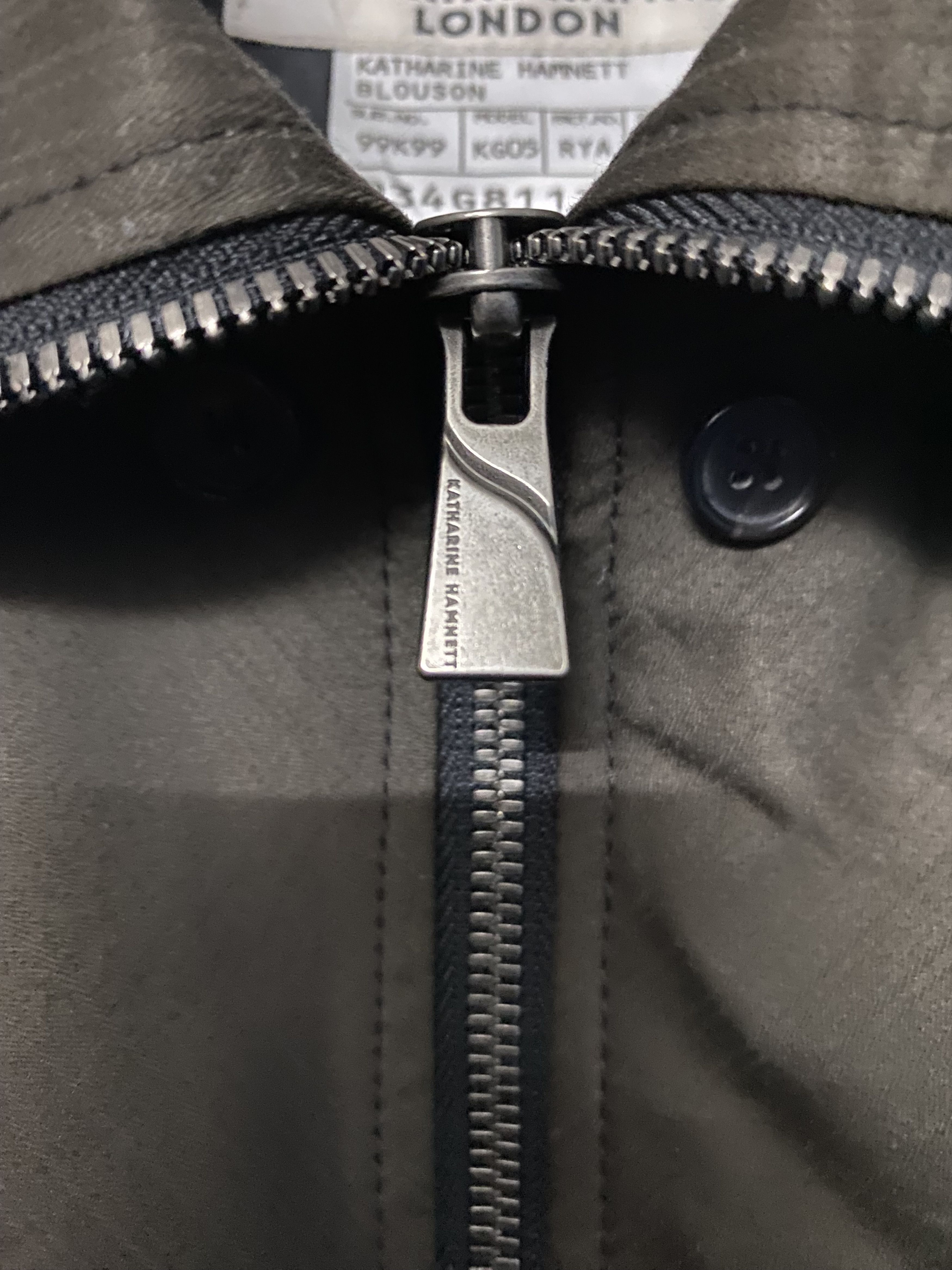 Katharine Hamnett London Katharine Hamnett London Zip-Up Military Jacket Size M Size M / US 6-8 / IT 42-44 - 7 Thumbnail