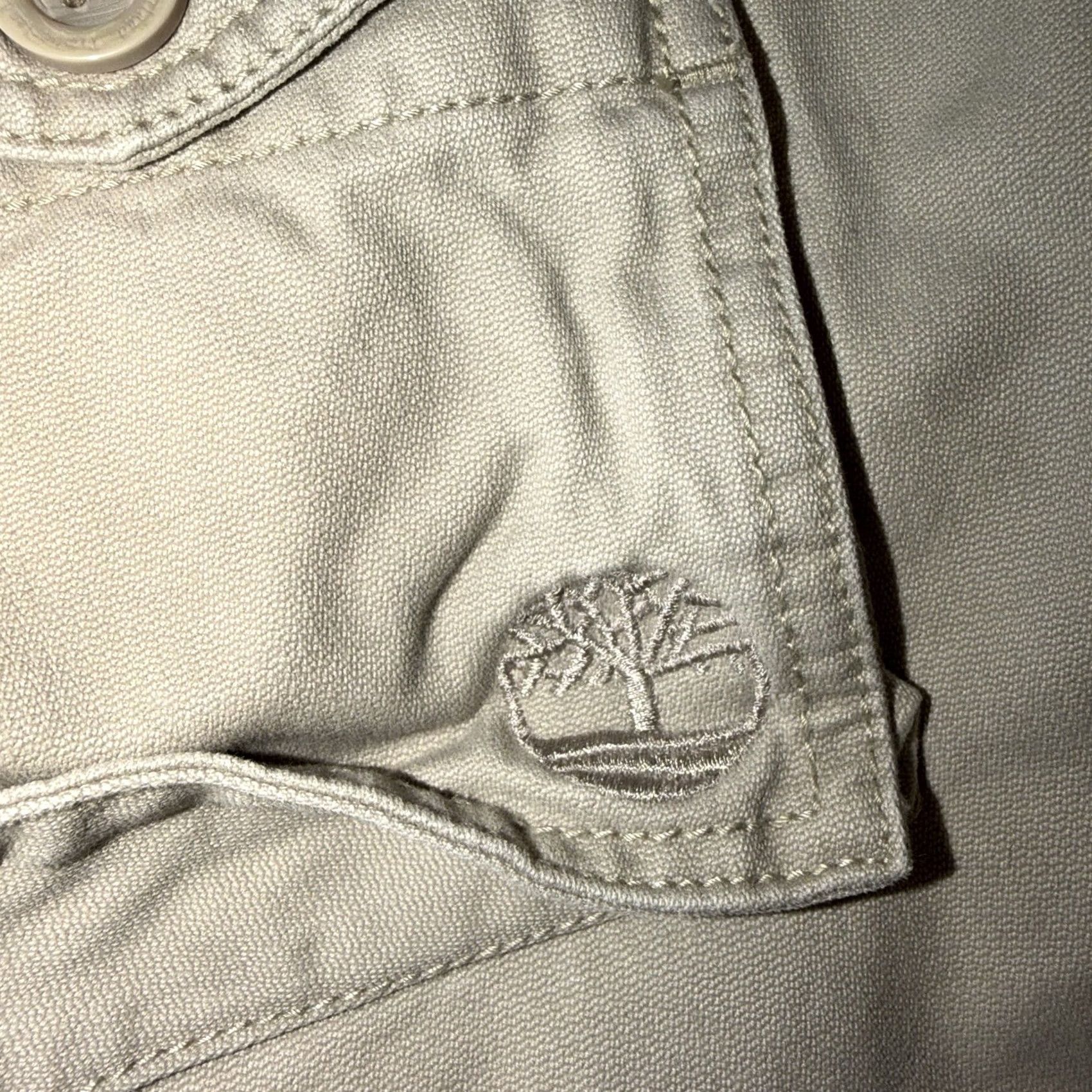 Timberland VINTAGE Timberland Work Jacket Canvas Men’s Large Embroidered Logo 90’s Beige L Mens Size US L / EU 52-54 / 3 - 2 Thumbnail