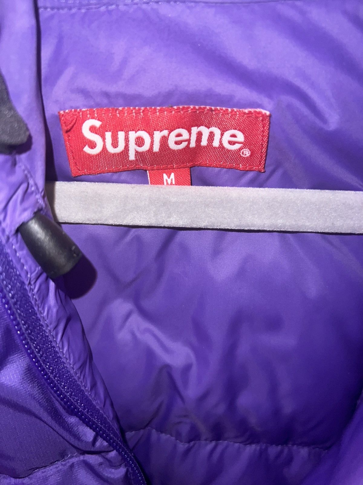 Supreme SUPREME PURPLE PUFFER HALF ZIP Size US M / EU 48-50 / 2 - 5 Thumbnail