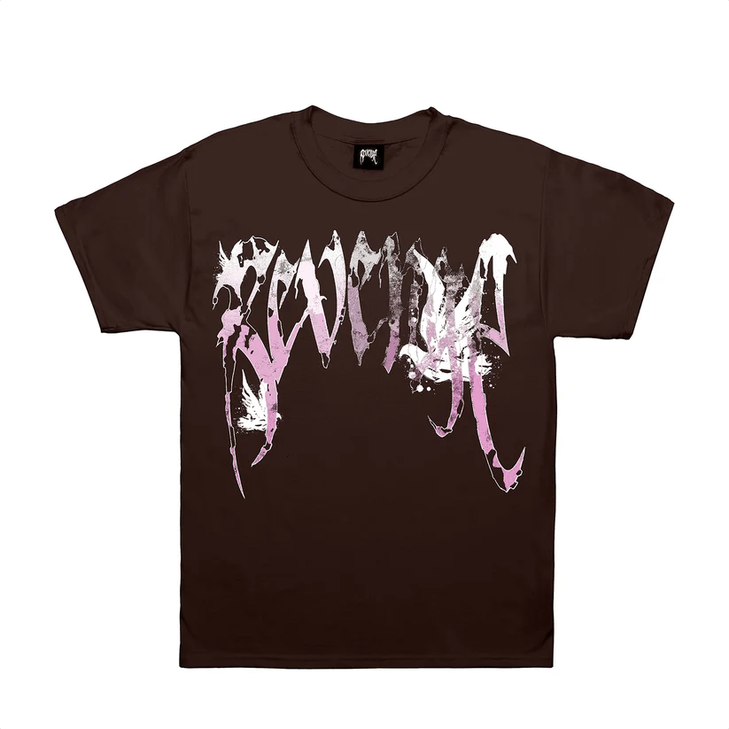Revenge Revenge GRAFFITI DOVE TEE CHOCOLATE BROWN Brand New Size US XL / EU 56 / 4 - 1 Thumbnail