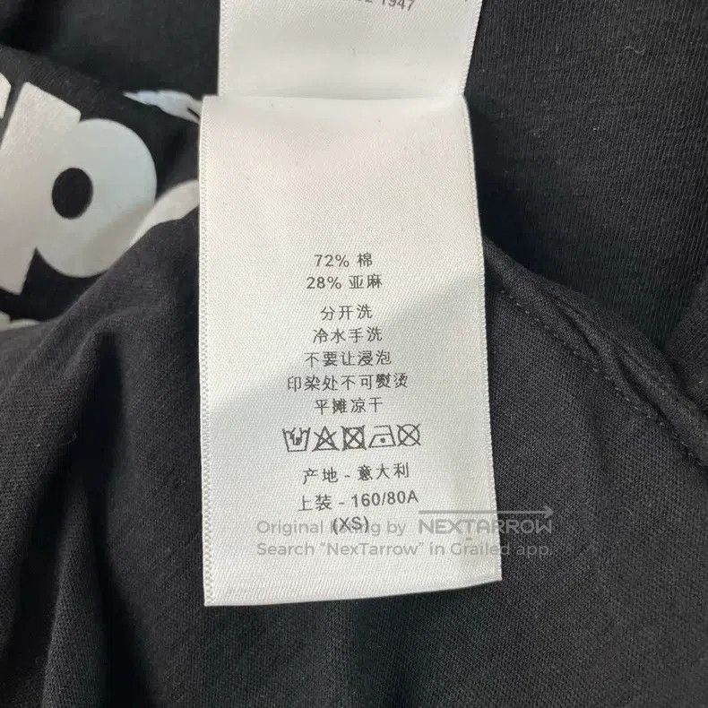Dior Dior Black letter print T-shirt Size XS / US 0-2 / IT 36-38 - 8 Thumbnail