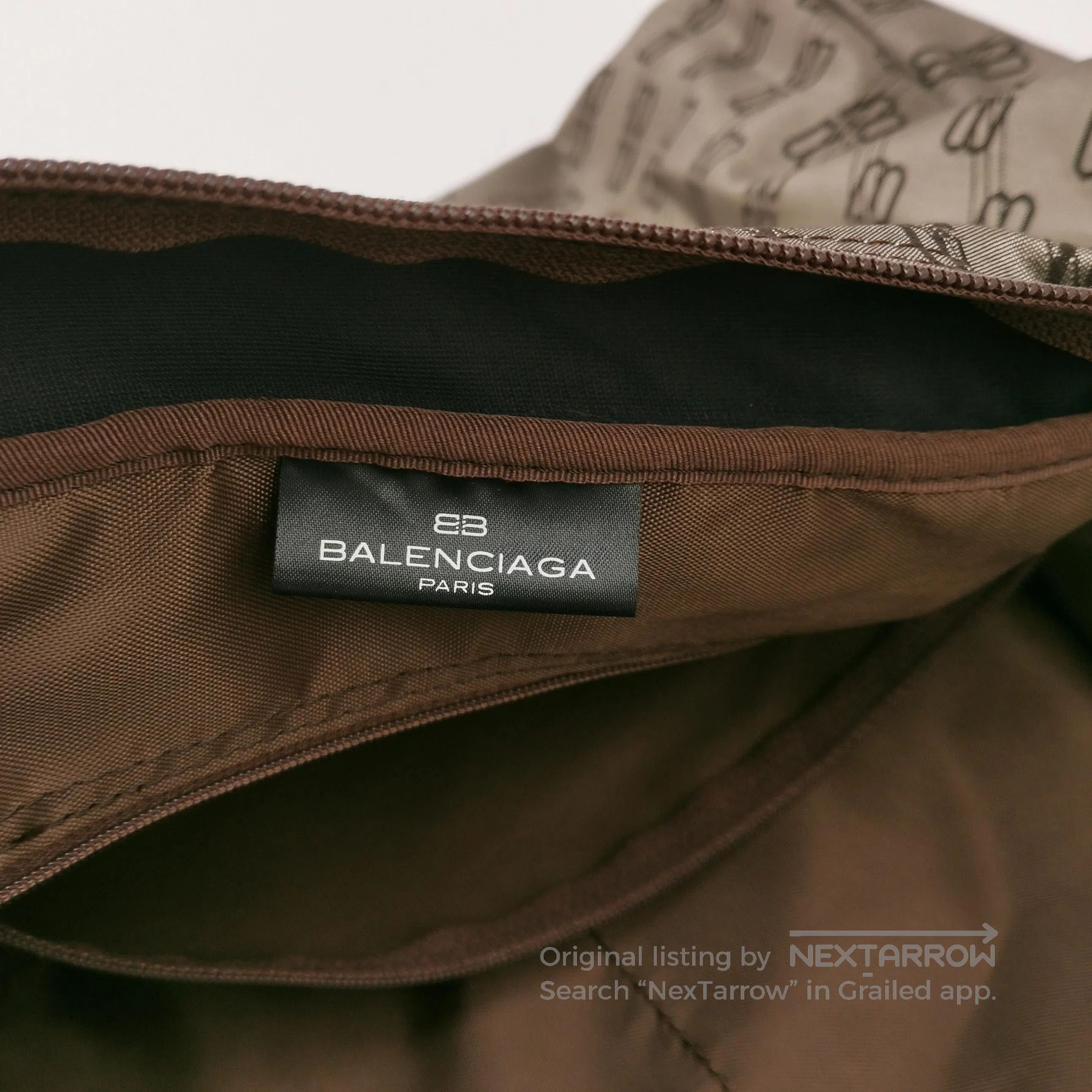 Balenciaga Balenciaga Double B Monogram Leather. Size ONE SIZE - 7 Thumbnail