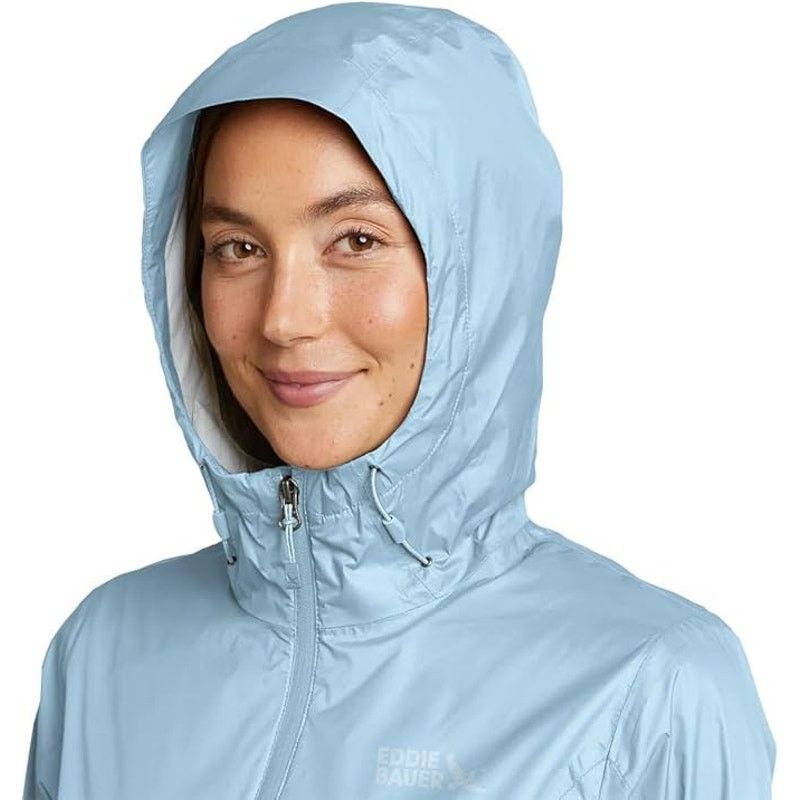 Eddie Bauer New Eddie Bauer Womens XS Light Blue Rippac Pro Rain Jacket Size XS / US 0-2 / IT 36-38 - 1 Thumbnail