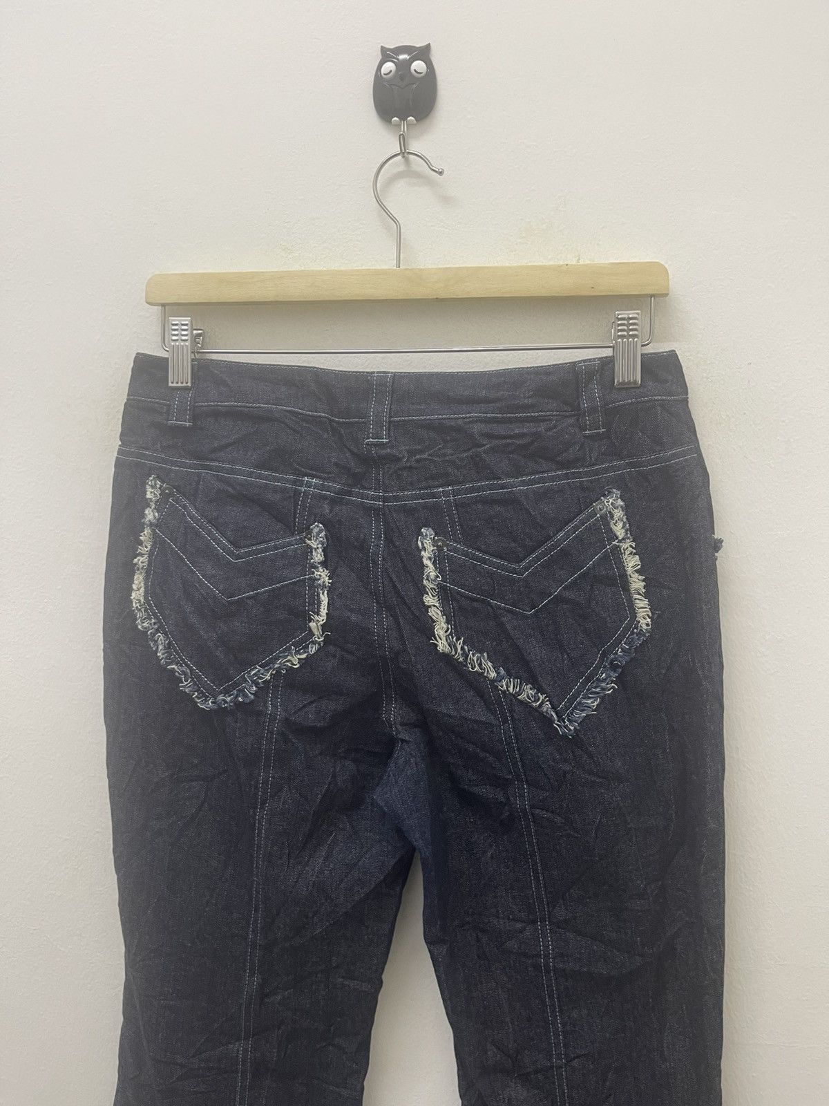 Louis Feraud Rare Vintage LF By LOUIS FERAUD Flare Designer Denim Size 27" / US 4 / IT 40 - 17 Thumbnail