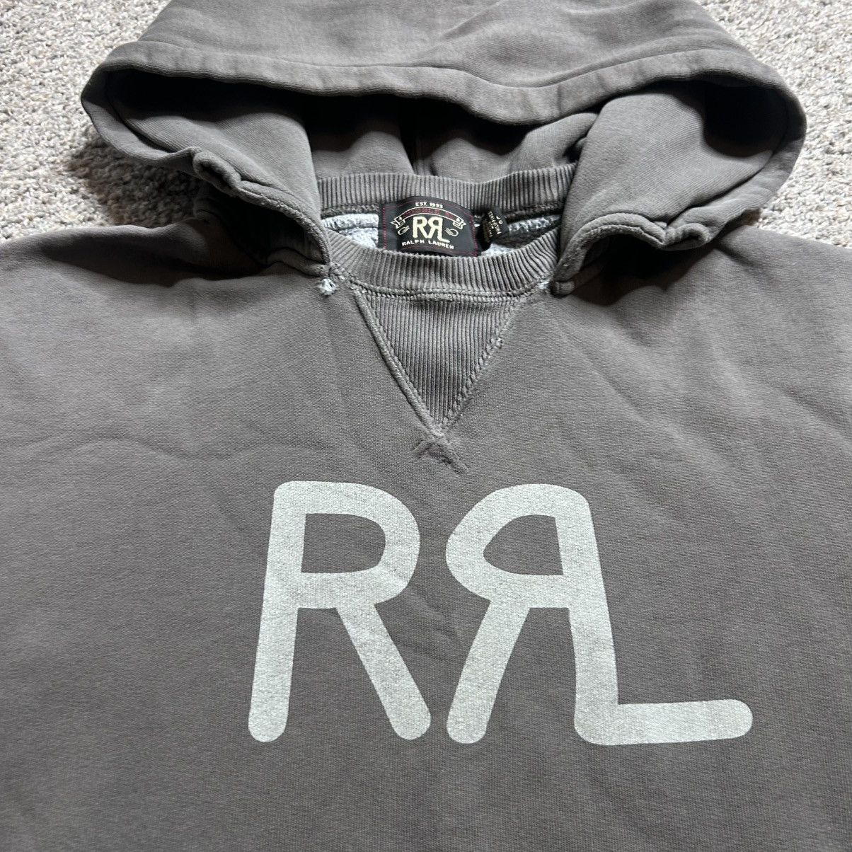 Polo Ralph Lauren × RRL Ralph Lauren × Vintage Double RL gray after hood pocket hoodie Size US L / EU 52-54 / 3 - 4 Thumbnail