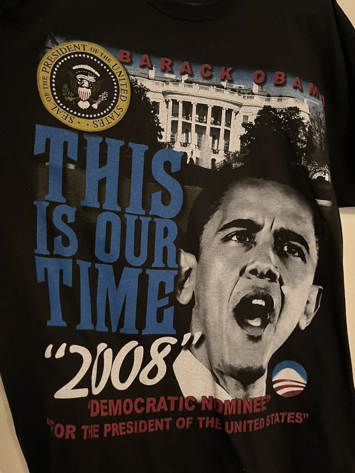 Other Obama 2008 Presidant Size US XL / EU 56 / 4 - 2 Thumbnail