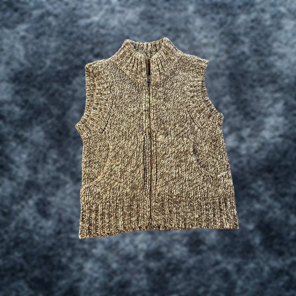 Vintage VINTAGE Sundance Vest Women S Mohair Knit Full Zip 90s Brown Size S / US 4 / IT 40 - 1 Thumbnail