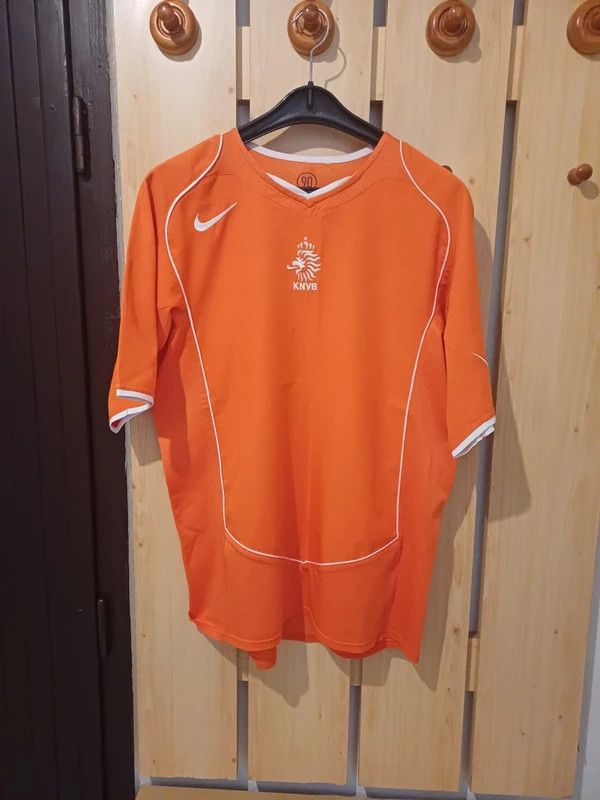 Nike Nike Netherlands 2004-06 home vintage jersey Size US M / EU 48-50 / 2 - 1 Thumbnail