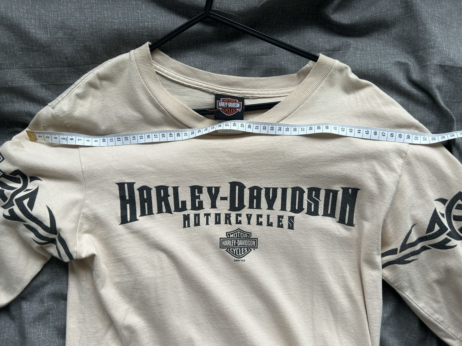 Harley Davidson Vintage Harley Davidson Killer Creek Long sleeve t-shirt Size US M / EU 48-50 / 2 - 2 Thumbnail