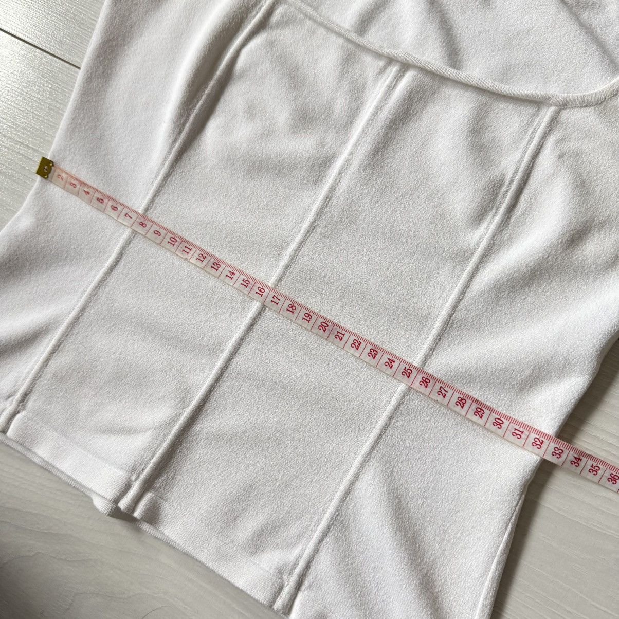 Gucci Gucci by Tom Ford 1999 corset style white top Size M / US 6-8 / IT 42-44 - 11 Thumbnail
