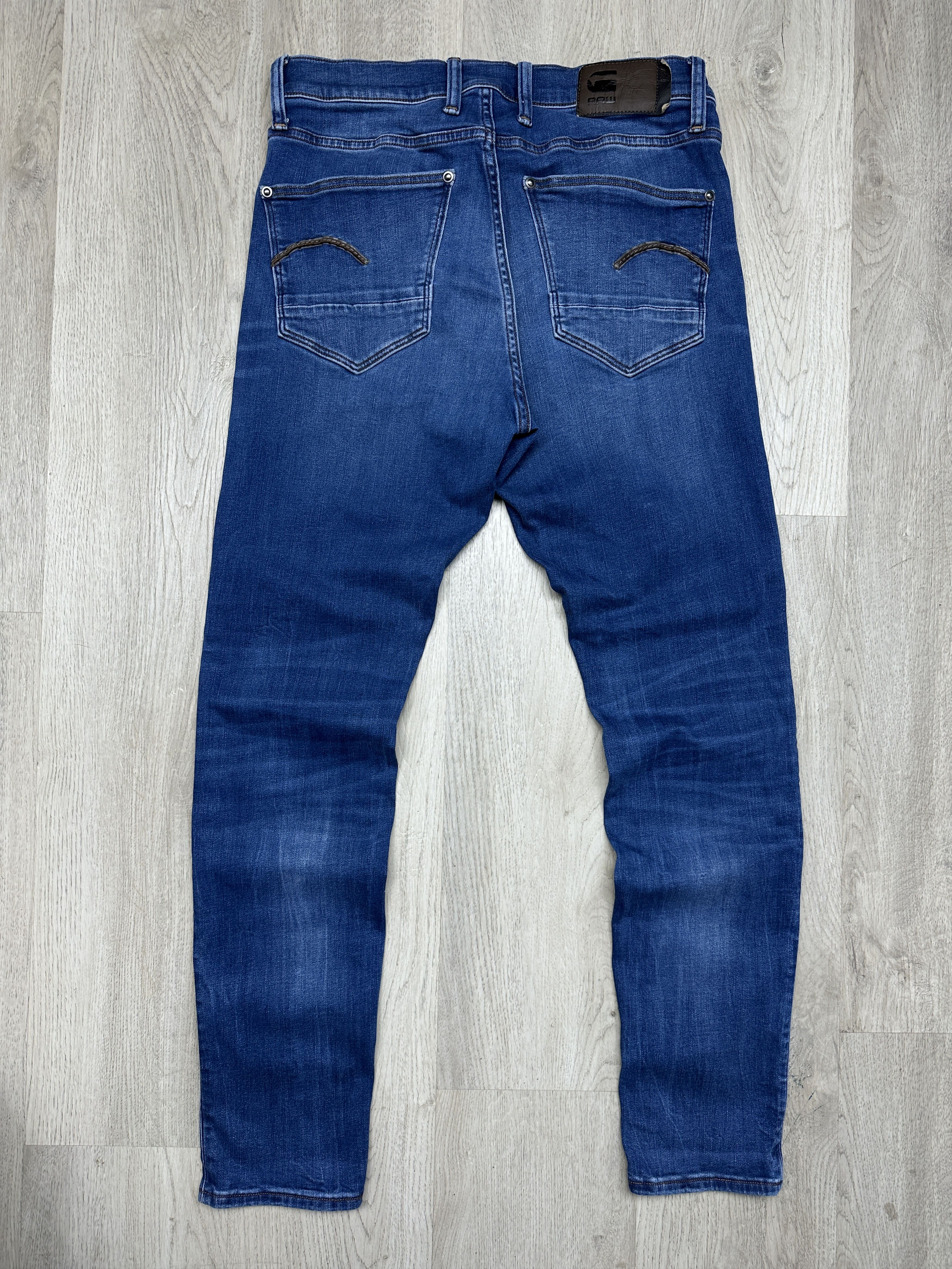 G-Star G Star Raw Mens Revend Skinny Denim Pants Jeans Size US 32 / EU 48 - 6 Thumbnail