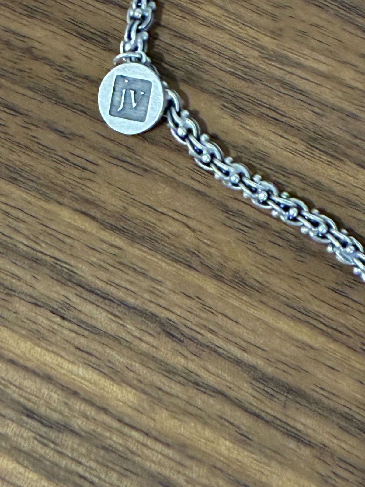 John Varvatos Sterling Silver Floral Pendant Necklace. Size ONE SIZE - 7 Thumbnail