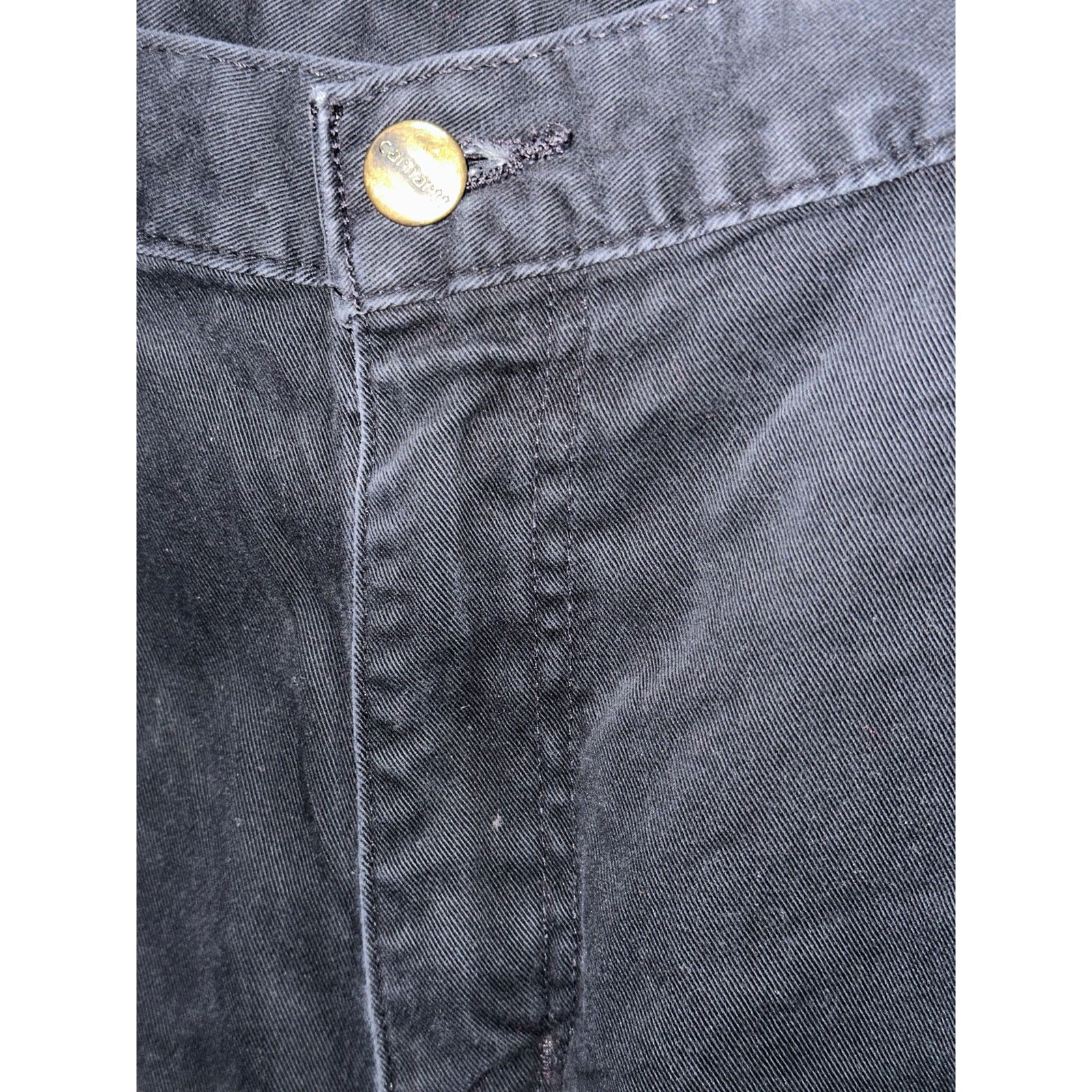 Carhartt Carhartt Black Work Pants 36x36 Relaxed Fit Workwear Size US 36 / EU 52 - 4 Thumbnail