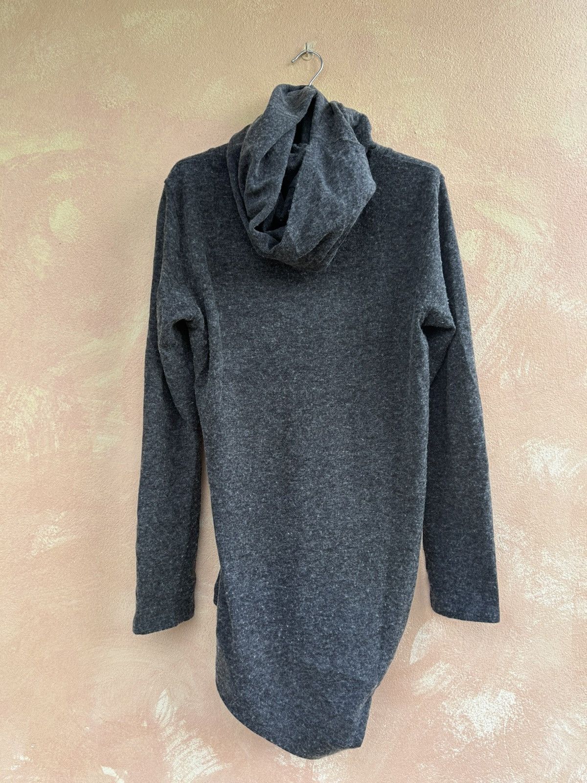 Juun.J grey asymmetric wool sweater knit NEW margiela rick owens 48 Size US M / EU 48-50 / 2 - 2 Thumbnail