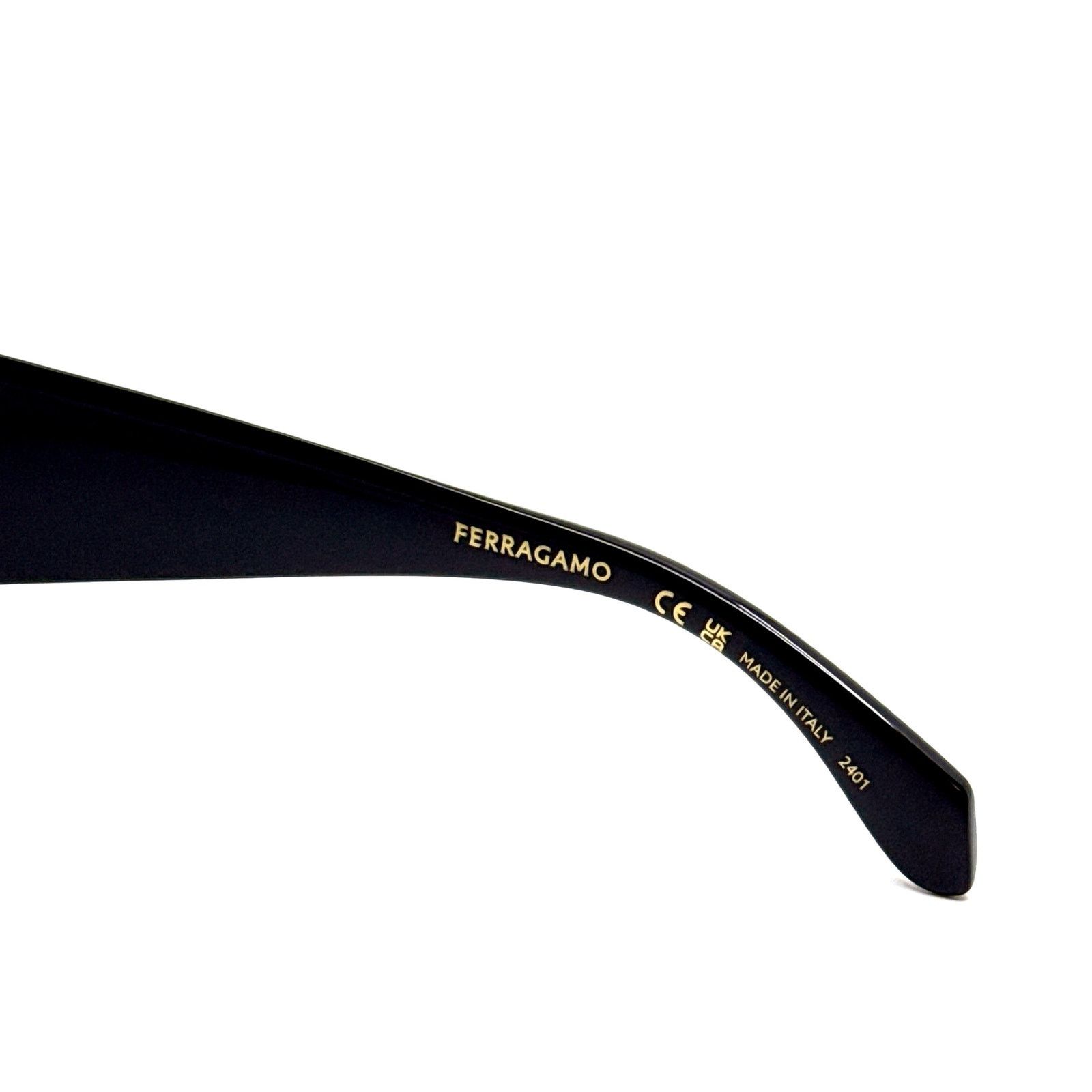 Salvatore Ferragamo New, SALVATORE FERRAGAMO Sunglasses SF2008S 001 Authentic Size ONE SIZE - 9 Thumbnail