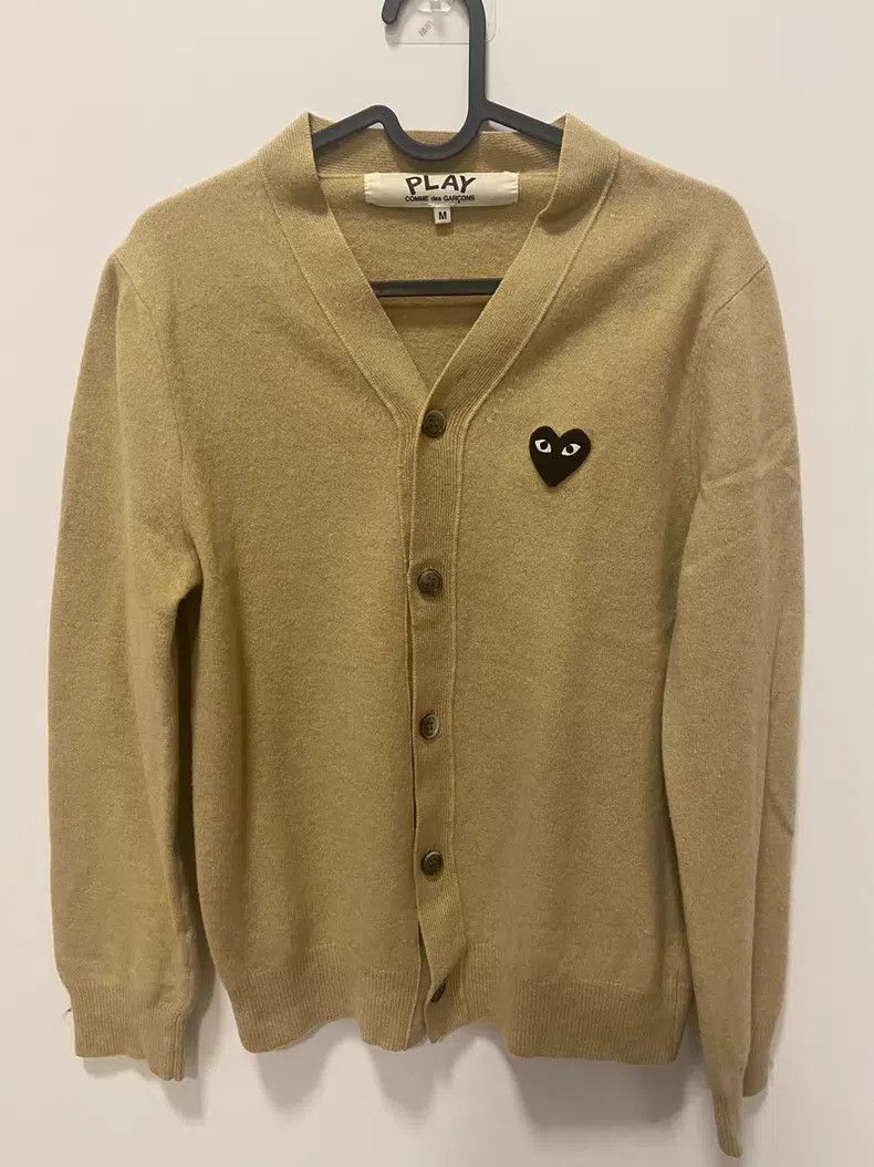 Comme des Garcons Comme Des Garcons Cardigan V-neck 100% Wool Size US M / EU 48-50 / 2 - 1 Thumbnail