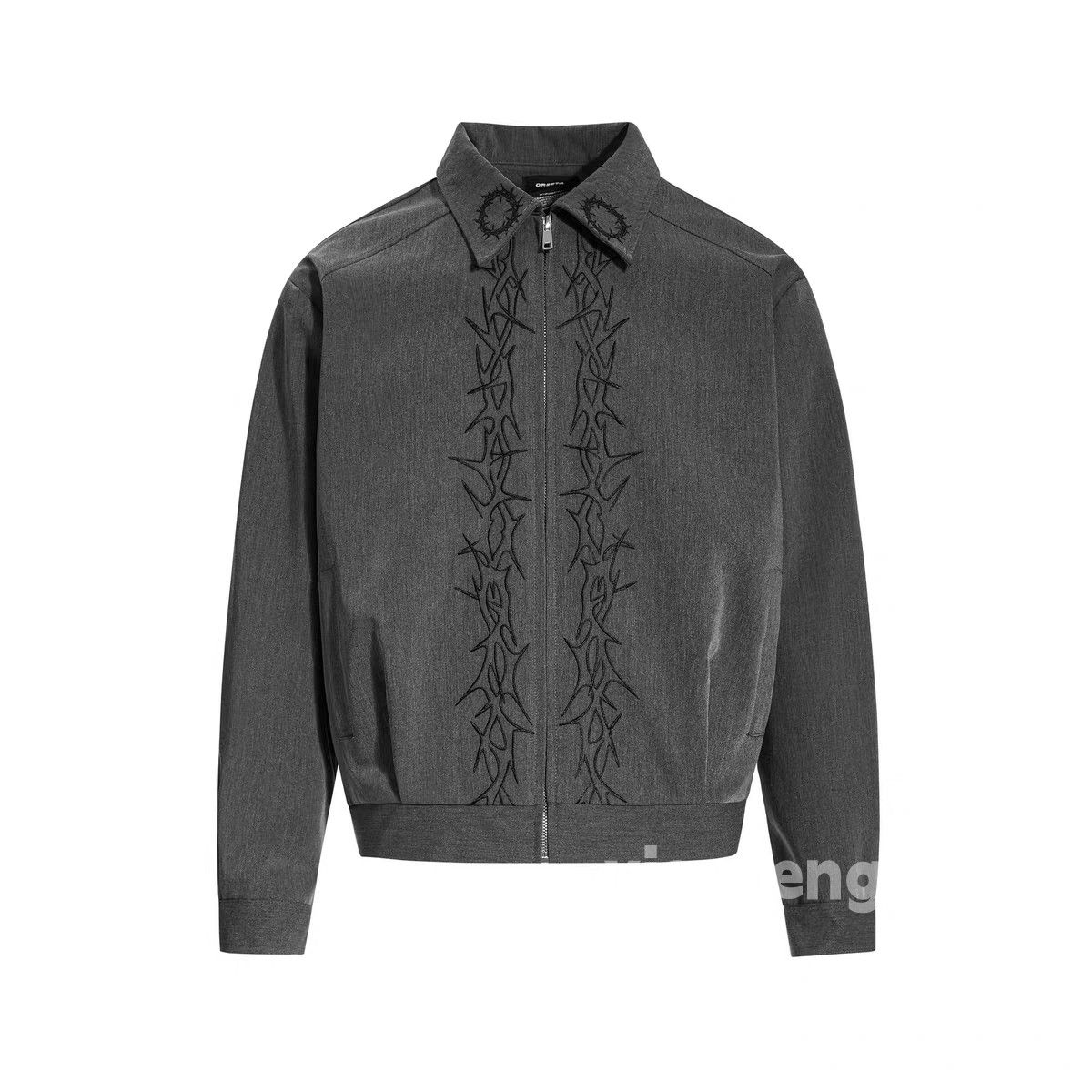 Vintage Utility punk yuppie grunge pattern graphic jacket Size US M / EU 48-50 / 2 - 1 Thumbnail