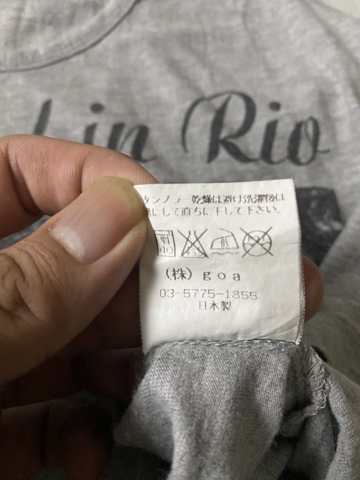 GOA 2000's GOA Poem Tanktop Size US XS / EU 42 / 0 - 7 Thumbnail