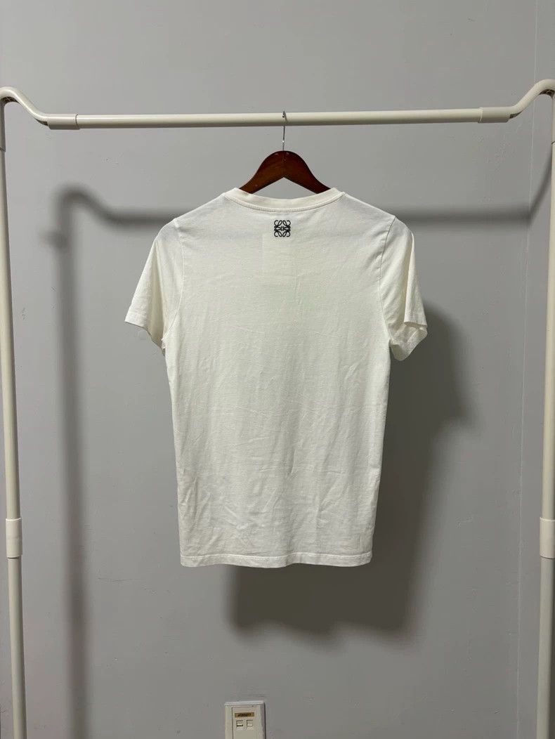 Loewe LOEWE White portrait short sleeves Size XS / US 0-2 / IT 36-38 - 2 Thumbnail
