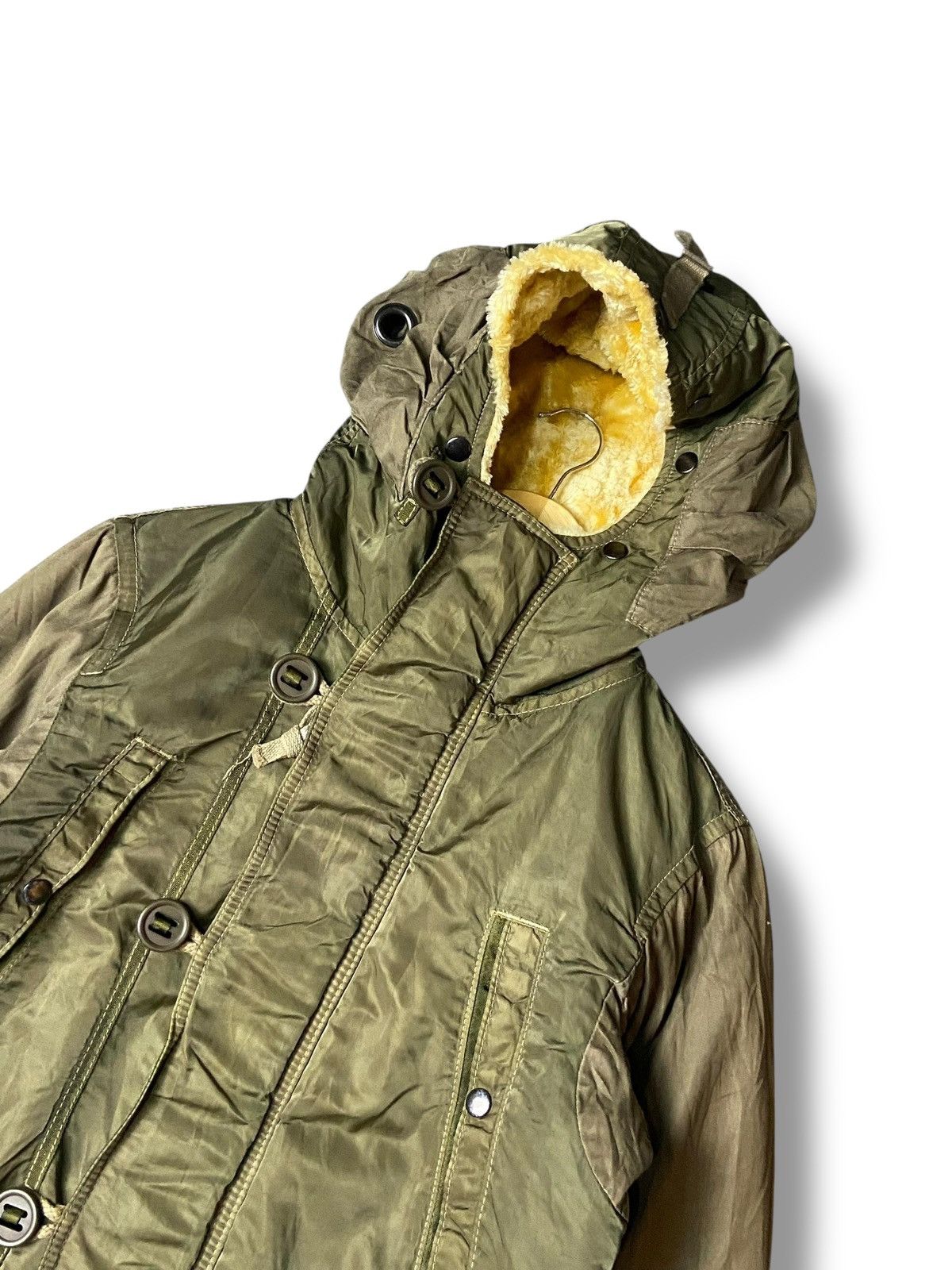 Japanese Brand Hippocampus Vintage Fatigues Military Jacket (149) Size US XXS / EU 40 - 8 Thumbnail