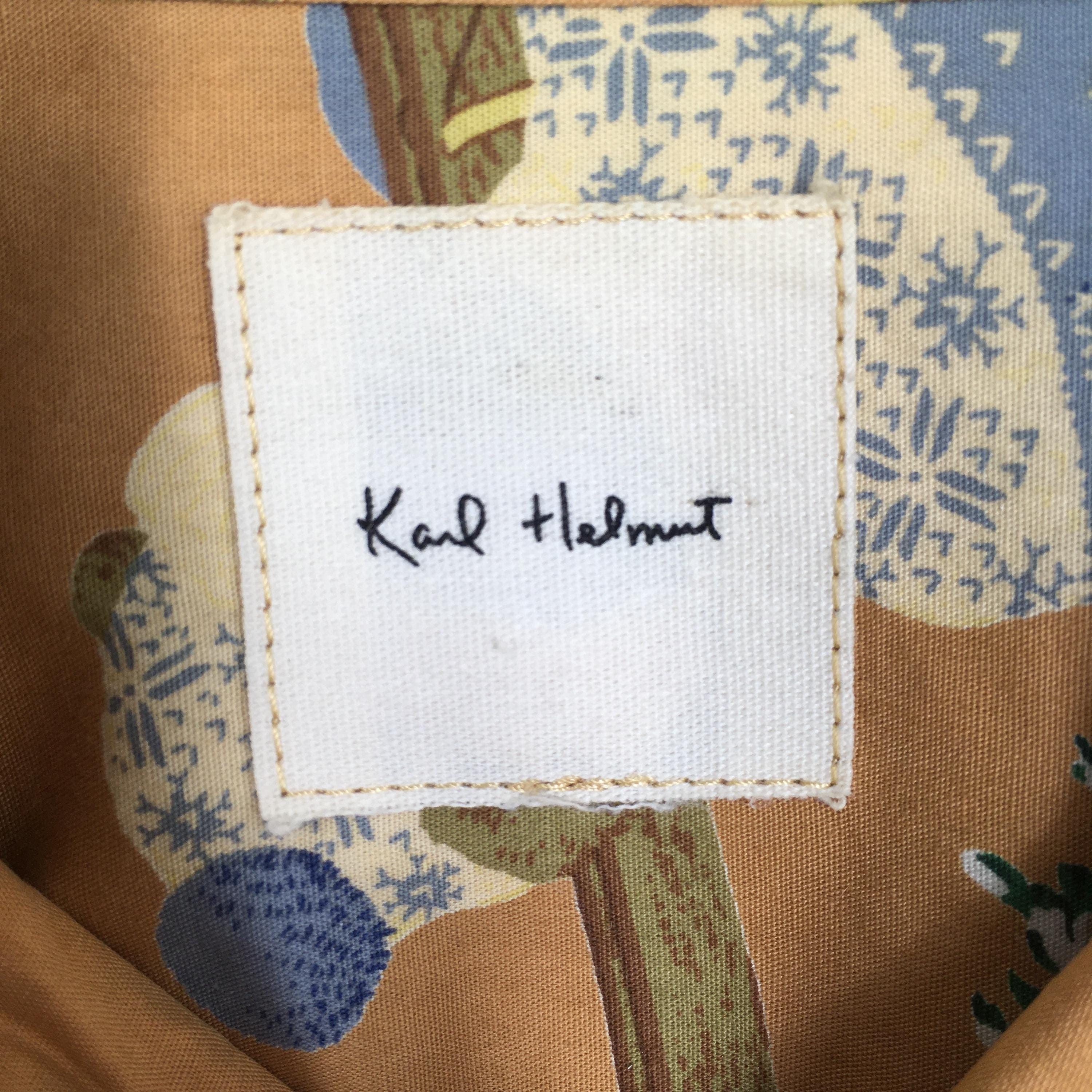 Karl Helmut × Matsuda Vintage 90's Karl Helmut Japan Brown Shirt XLarge Size US XL / EU 56 / 4 - 5 Thumbnail