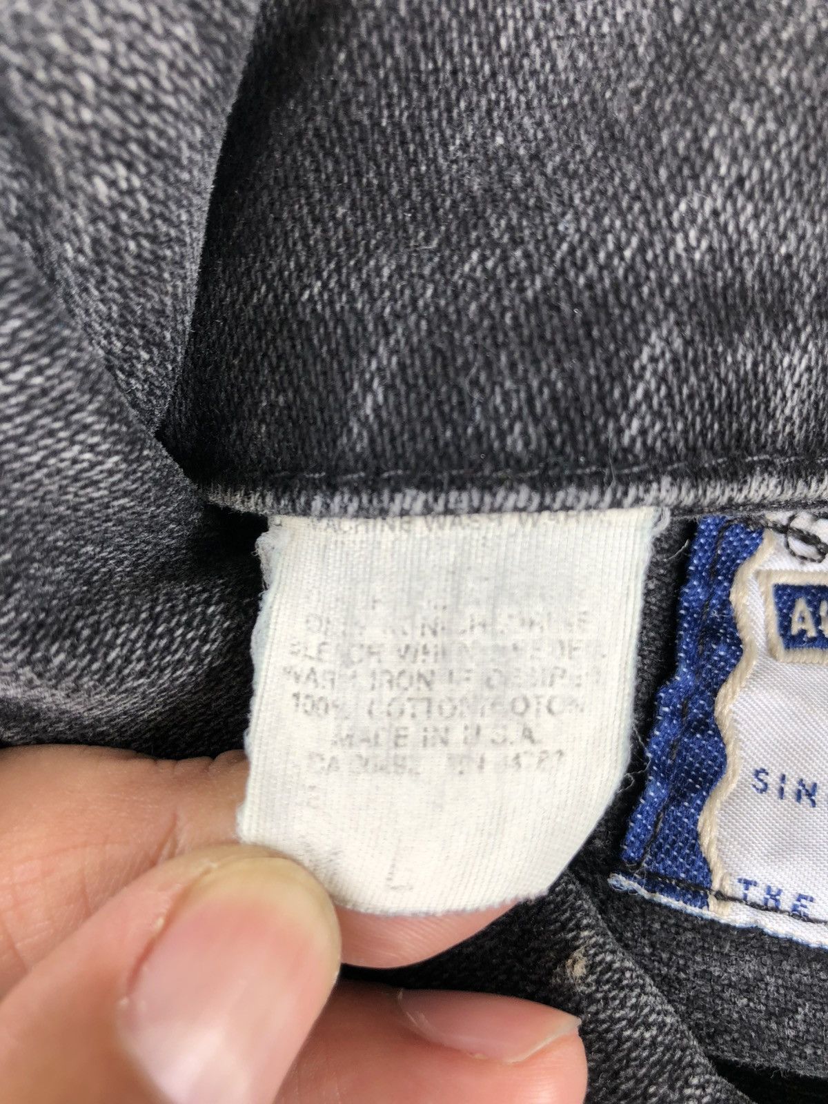 If Six Was Nine Vintage 90s Lee Denim Jacket Distressed Size US L / EU 52-54 / 3 - 21 Thumbnail