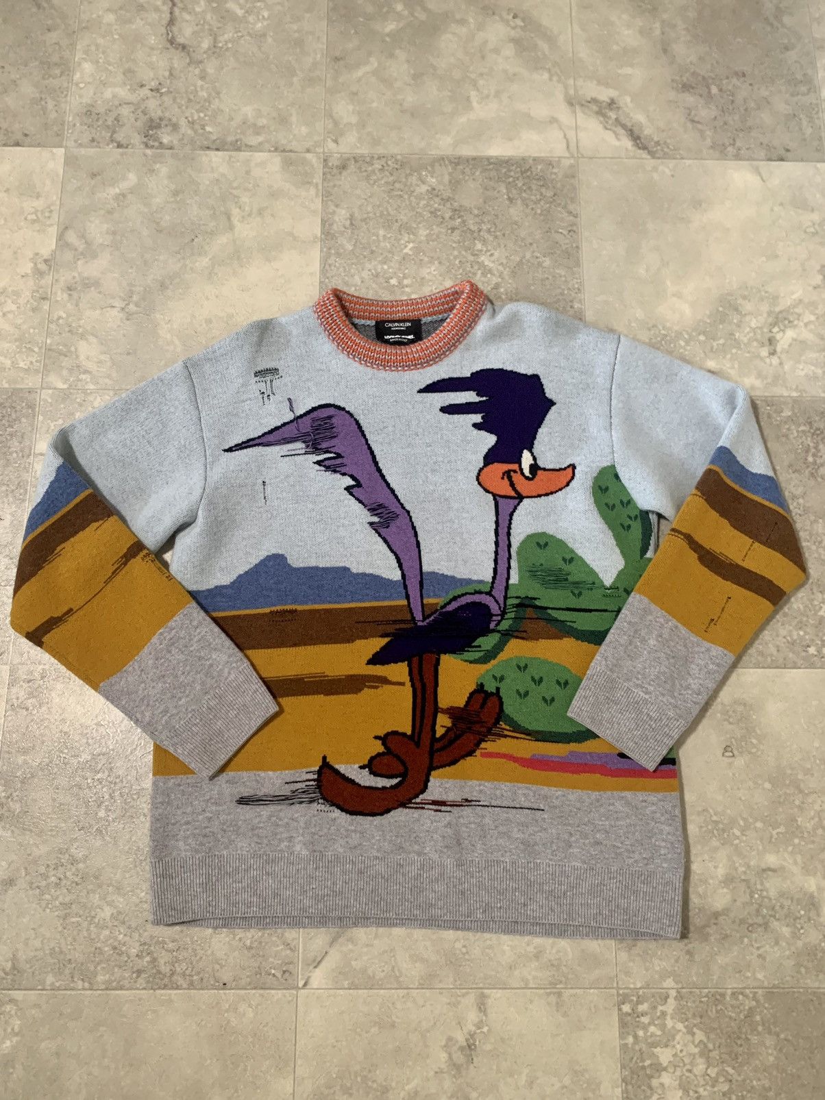 Calvin klein 205w39nyc roadrunner hot sale sweater