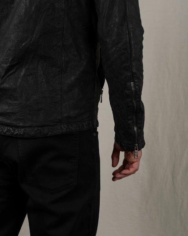 Giorgio Brato Giorgio Brato Leather Jacket BlackPepper Size US L / EU 52-54 / 3 - 10 Thumbnail