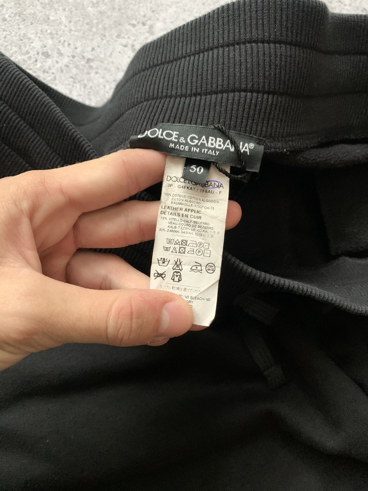 Dolce & Gabbana 🔥 DOLCE&GABBANA Y2K SWEATPANTS with tags Size US 34 / EU 50 - 9 Thumbnail