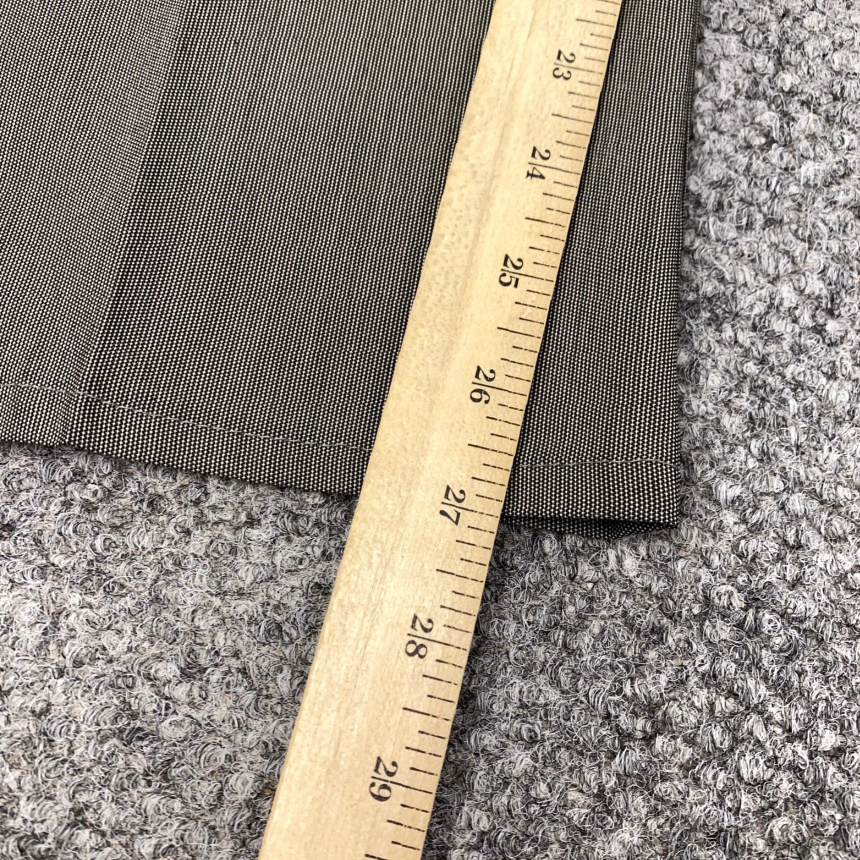 Van Heusen Van Heusen Studio Pants Womens 8 Gray Stretch Dress Slacks Career Office Work Slacks Straight Pockets Wom en Size 30" / US 8 / IT 44 - 4 Thumbnail