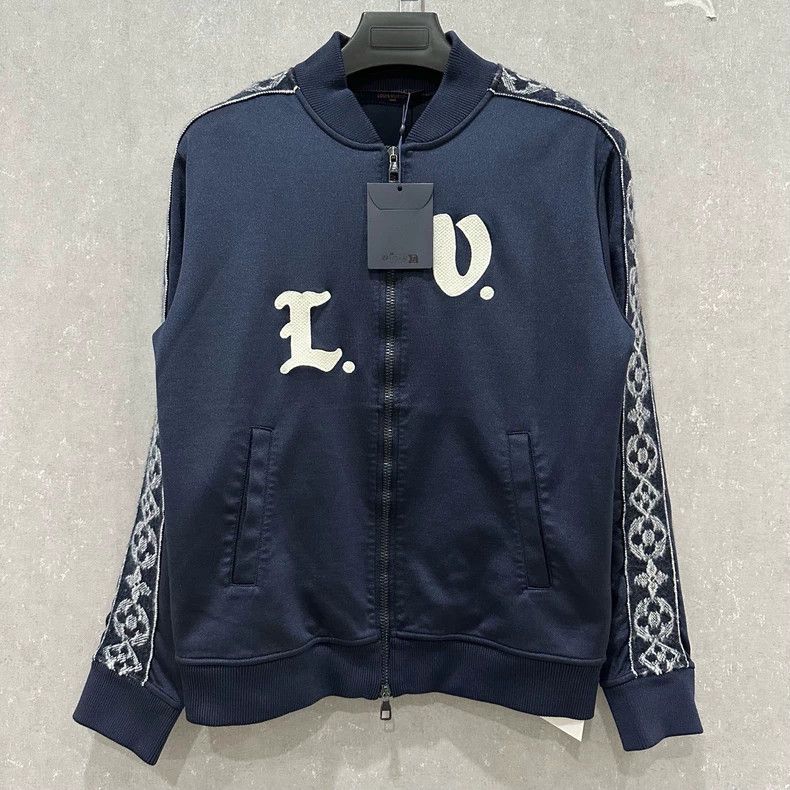 Louis Vuitton Louis Vuitton Webbing Tri-Floral Logo Zip Jacket Size US M / EU 48-50 / 2 - 1 Thumbnail