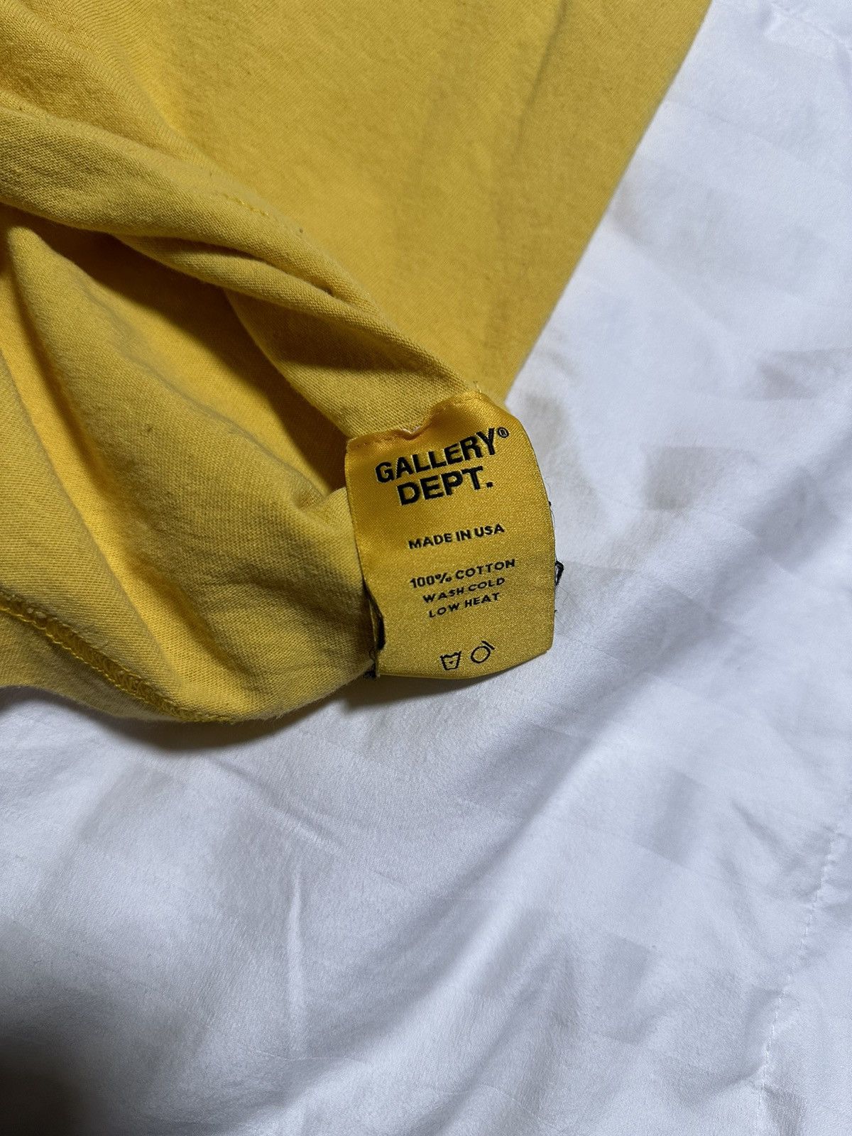 Gallery Dept. Gallery Dept. Vintage Souvenir Yellow T-Shirt Size US M / EU 48-50 / 2 - 5 Thumbnail