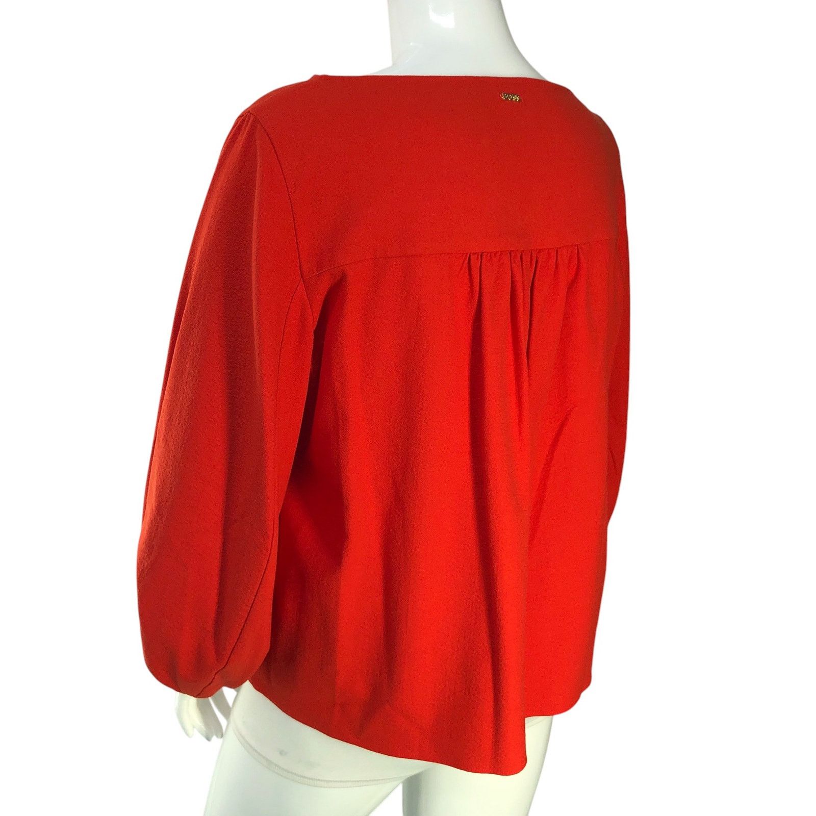 Hugo Boss Hugo Boss Size 8 Top Blouse Boat Neck Recent *TINY FLAW Size M / US 6-8 / IT 42-44 - 6 Thumbnail