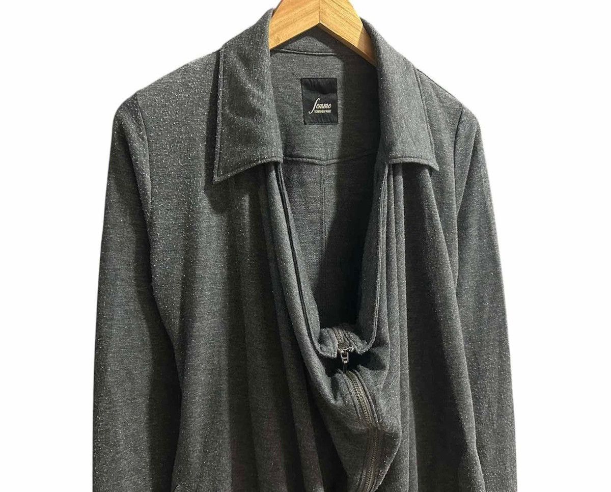 Designer × Japanese Brand × Tornado Mart 🔥Rare Y2K Archived Tornado Mart Jacket Waterfall Ruffled Size US L / EU 52-54 / 3 - 2 Thumbnail